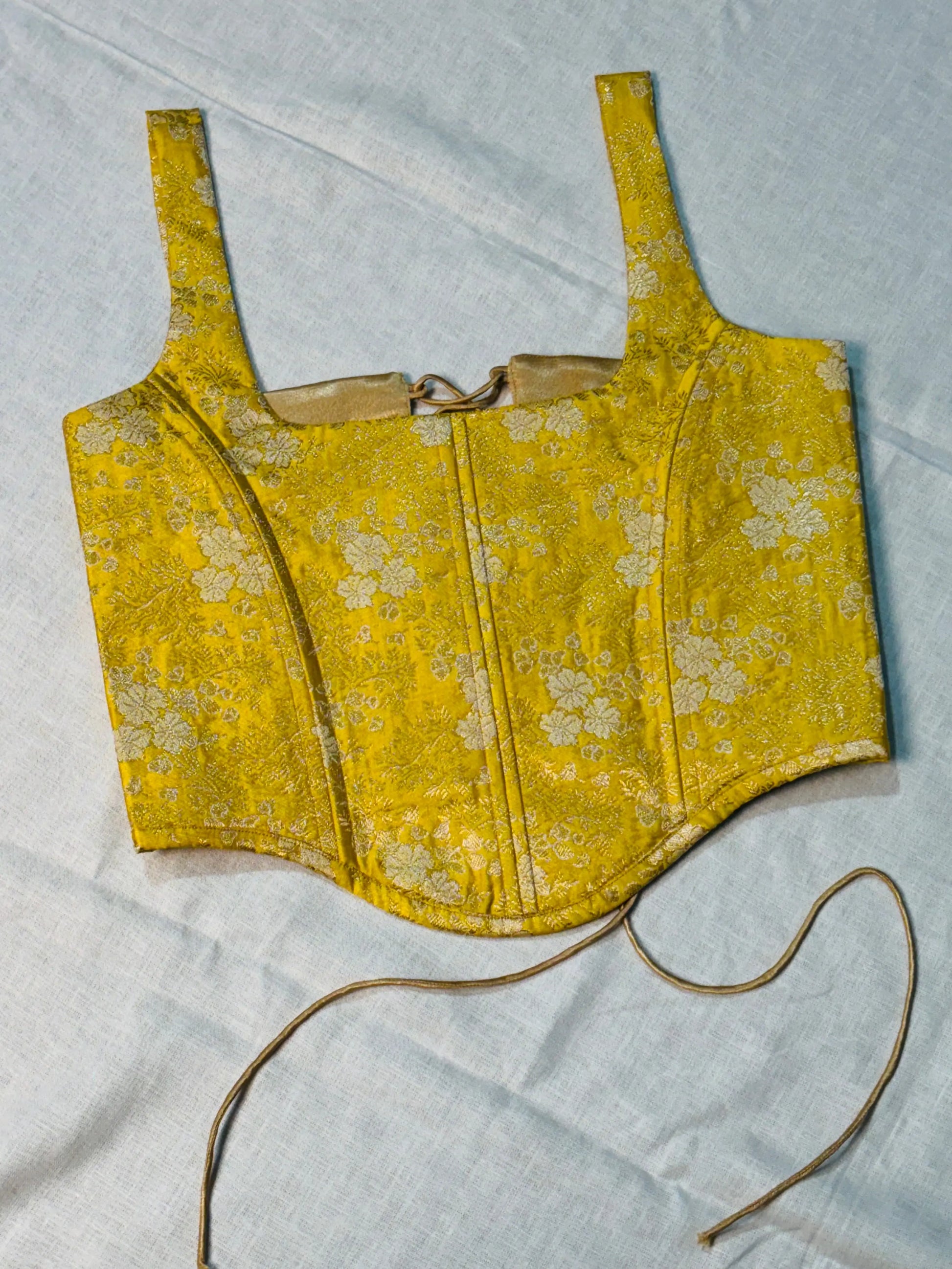 Elegant Banarsi Silk Corset top kihums clothing