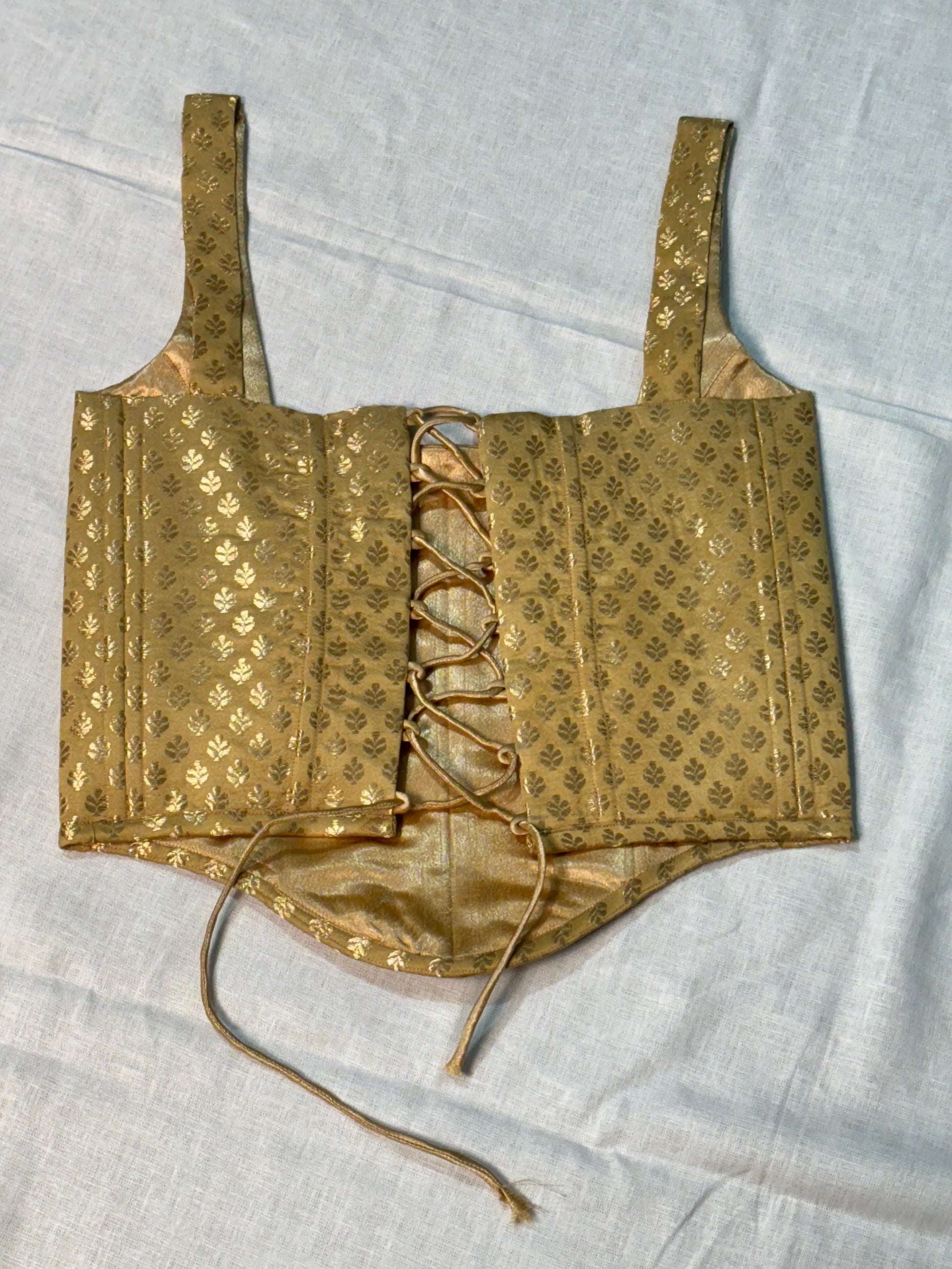 Elegant Banarsi Silk Corset top kihums clothing