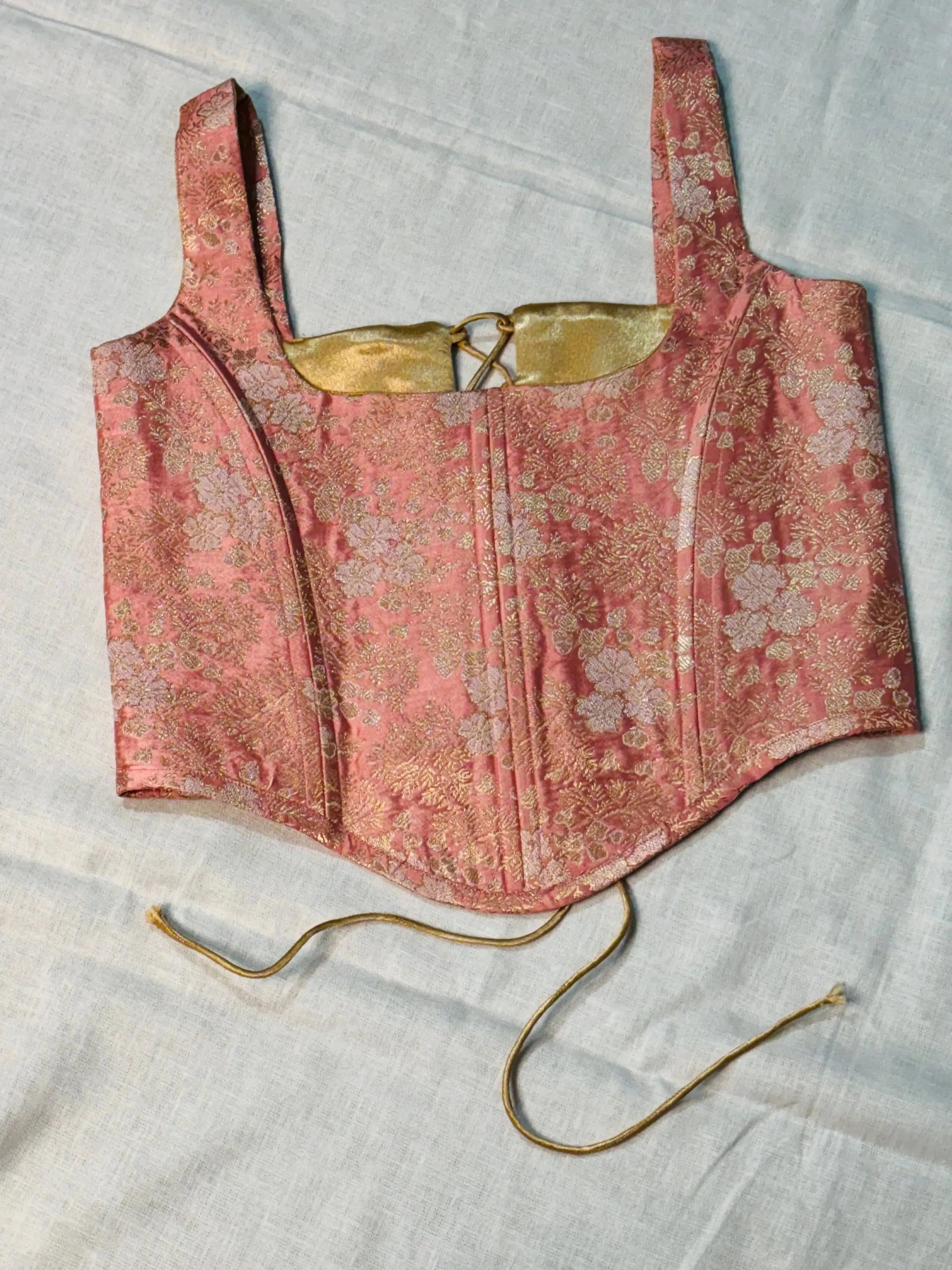 Elegant Banarsi Silk Corset top kihums clothing