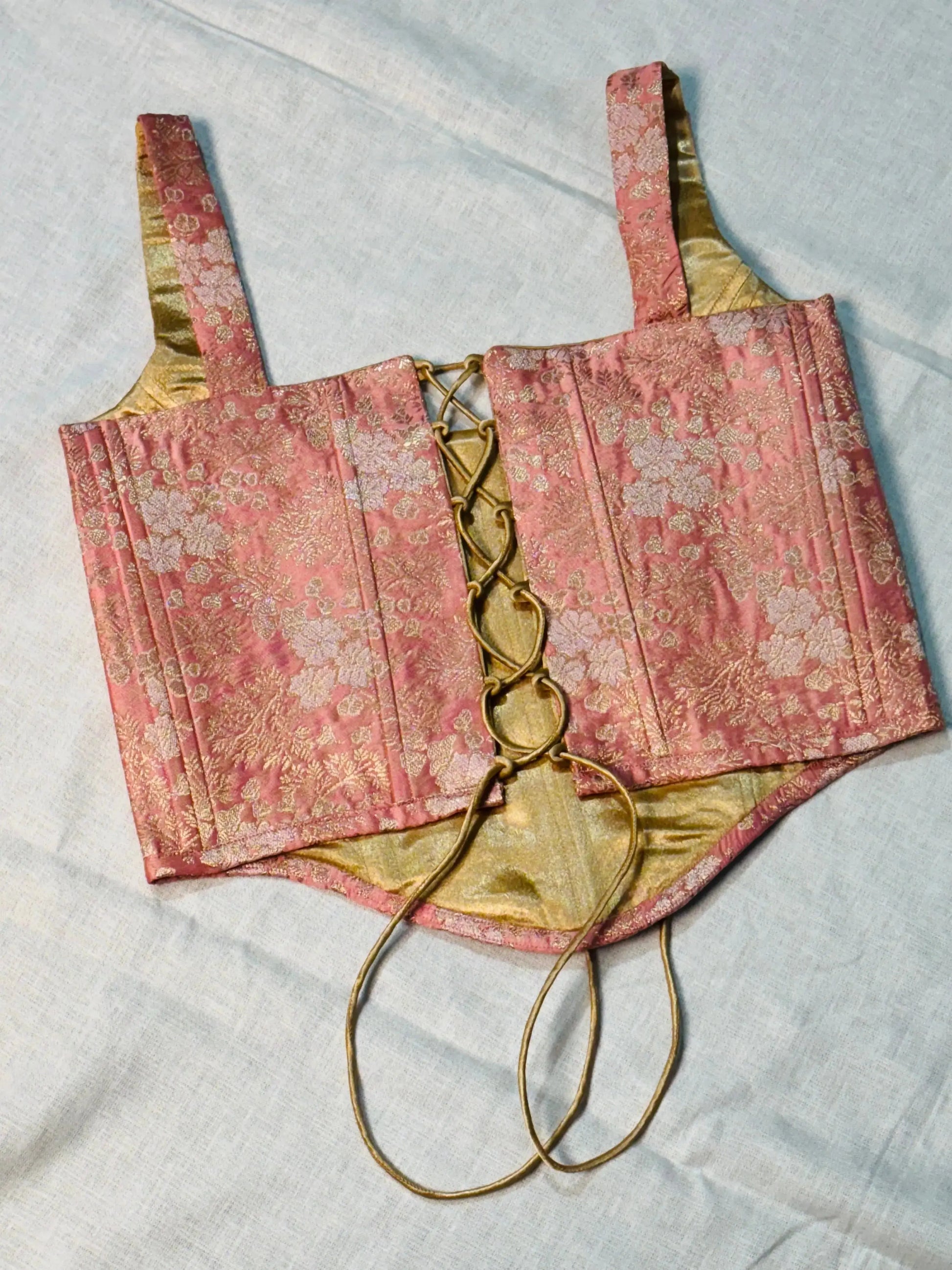 Elegant Banarsi Silk Corset top kihums clothing