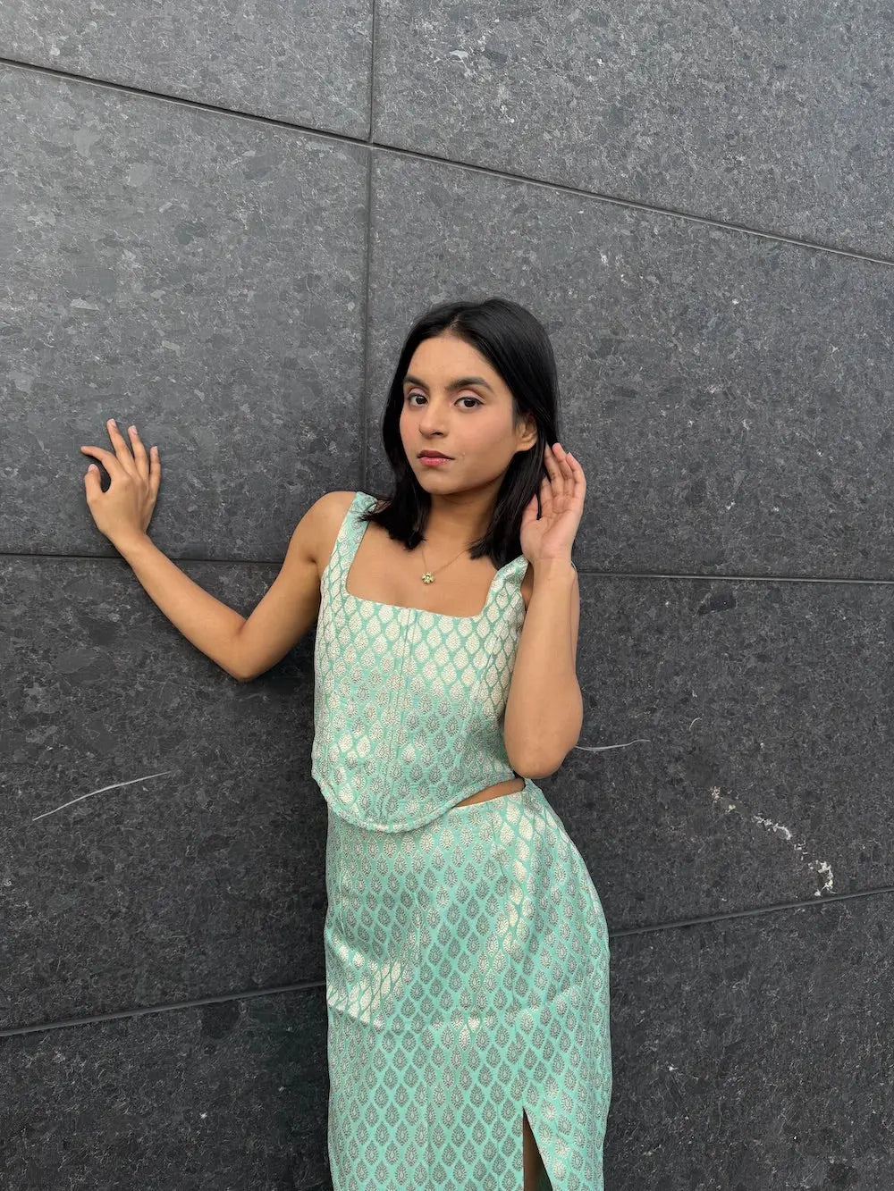 Elegant Banarsi Silk Corset tops for women kihums clothing