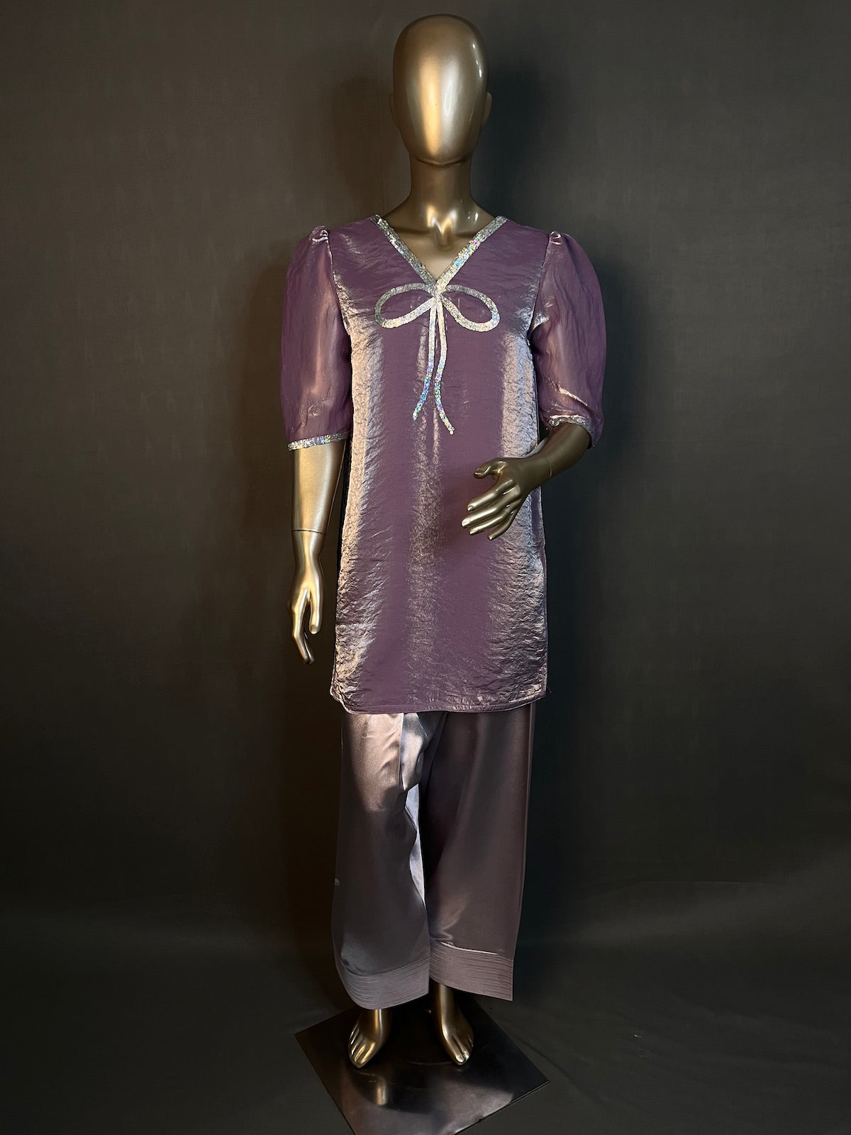 BOW Farshi Shalwar Kurta Set | Embroidery work |  Kurta Sets for women