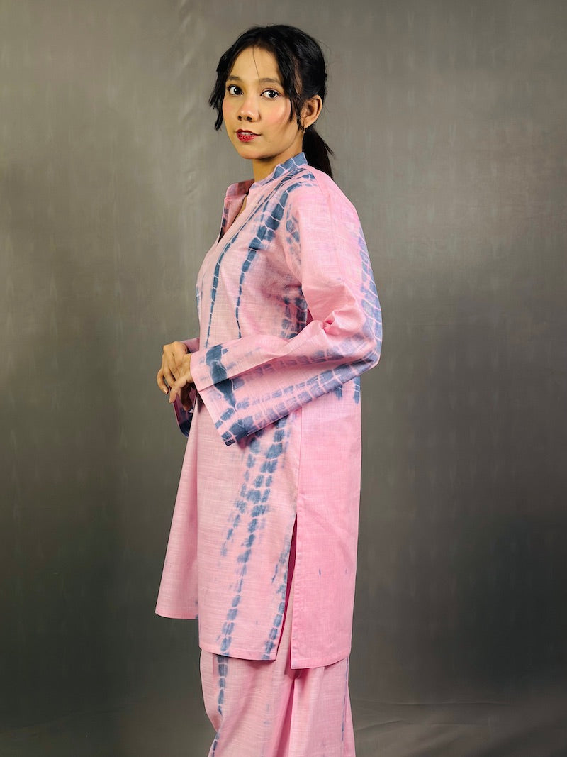 SHIBORI Cotton Kurta Set for women with beautiful print | Summer Kurta set