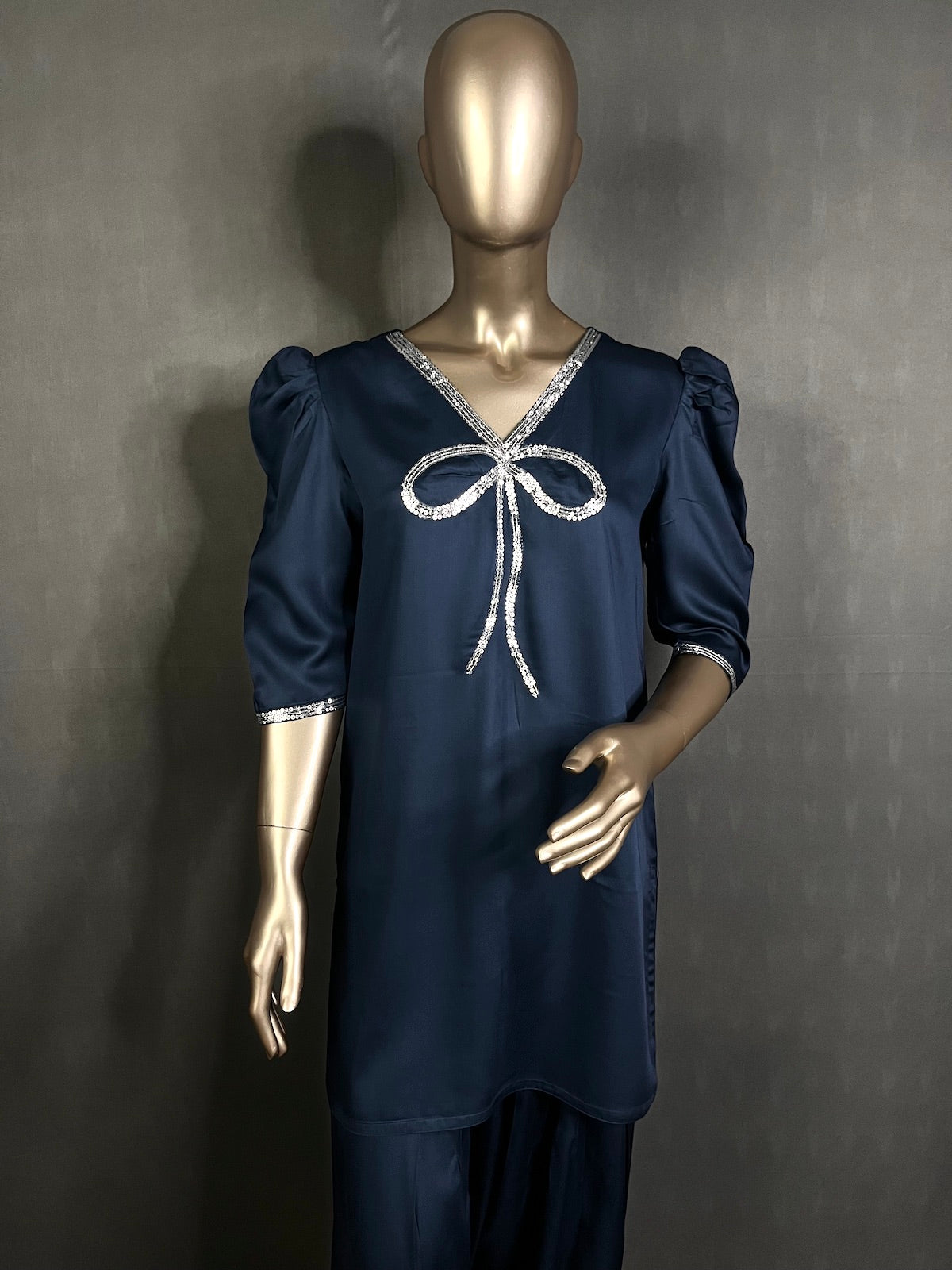 BOW Farshi Shalwar Kurta Set | Embroidery work | Kurta Sets for women