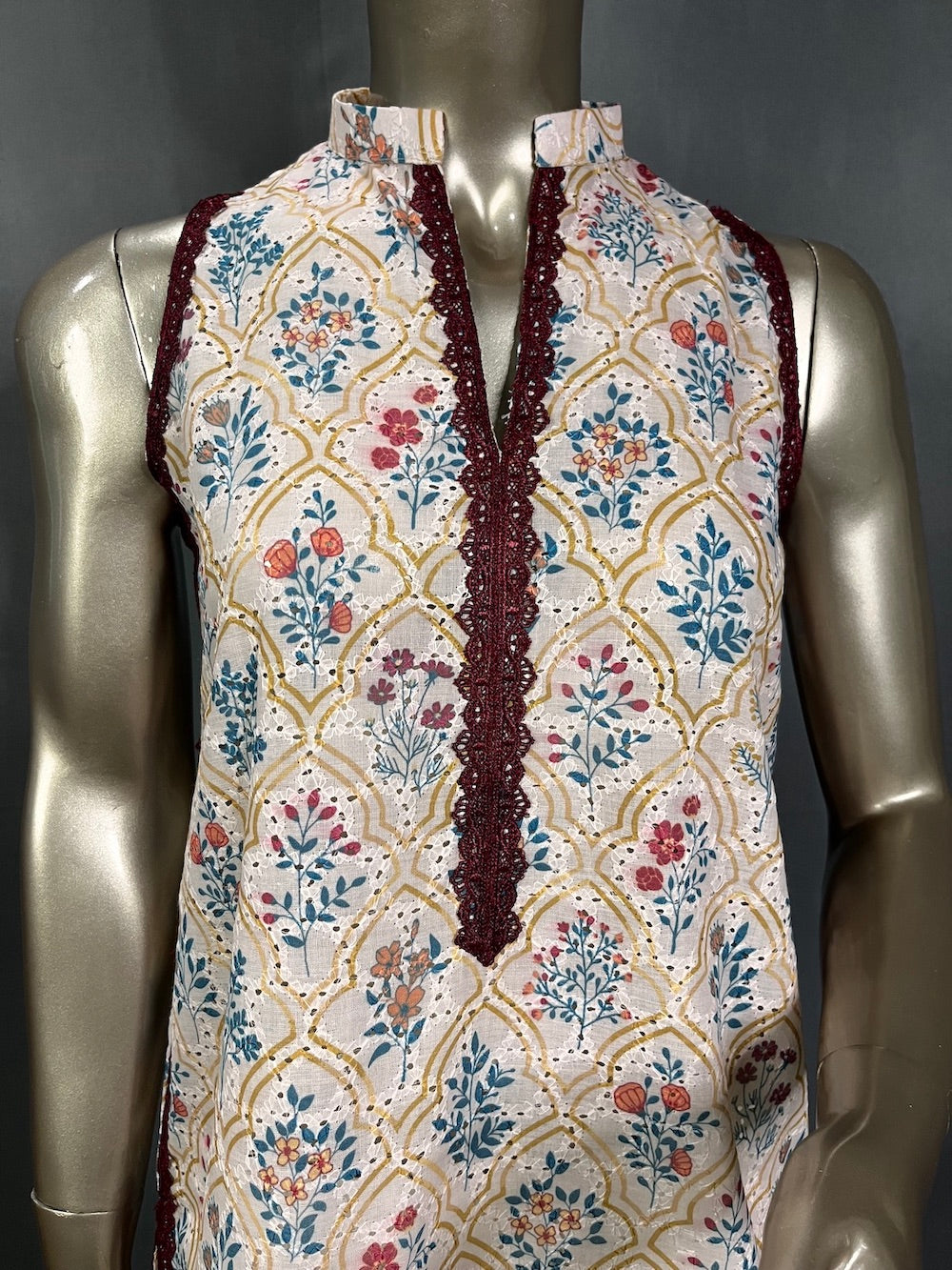 HANIA Cotton Hakoba Floral Printed Kurta Set for women | Summer Kurta set