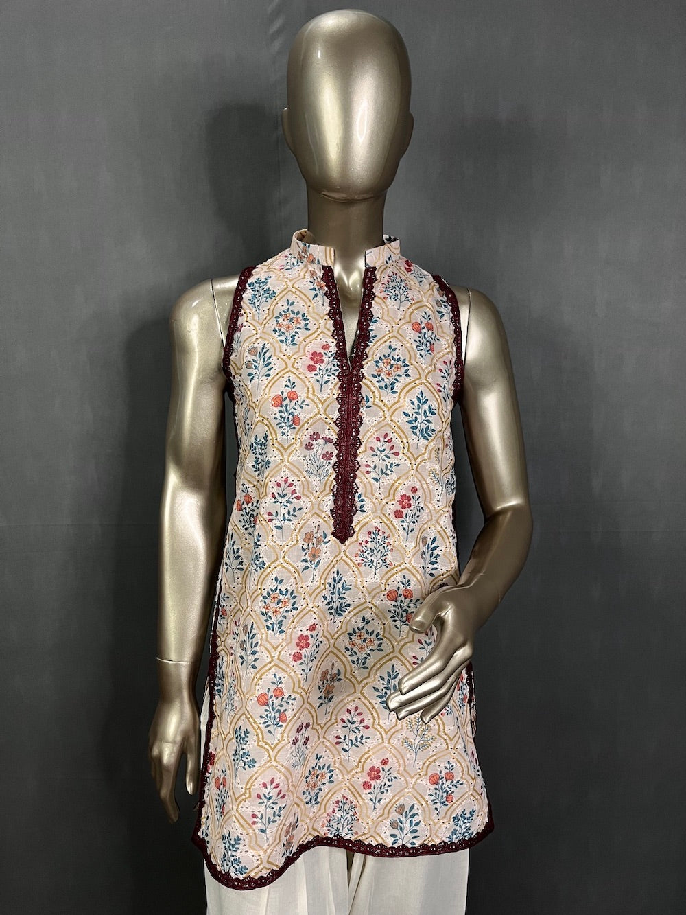 HANIA Cotton Hakoba Floral Printed Kurta Set for women | Summer Kurta set