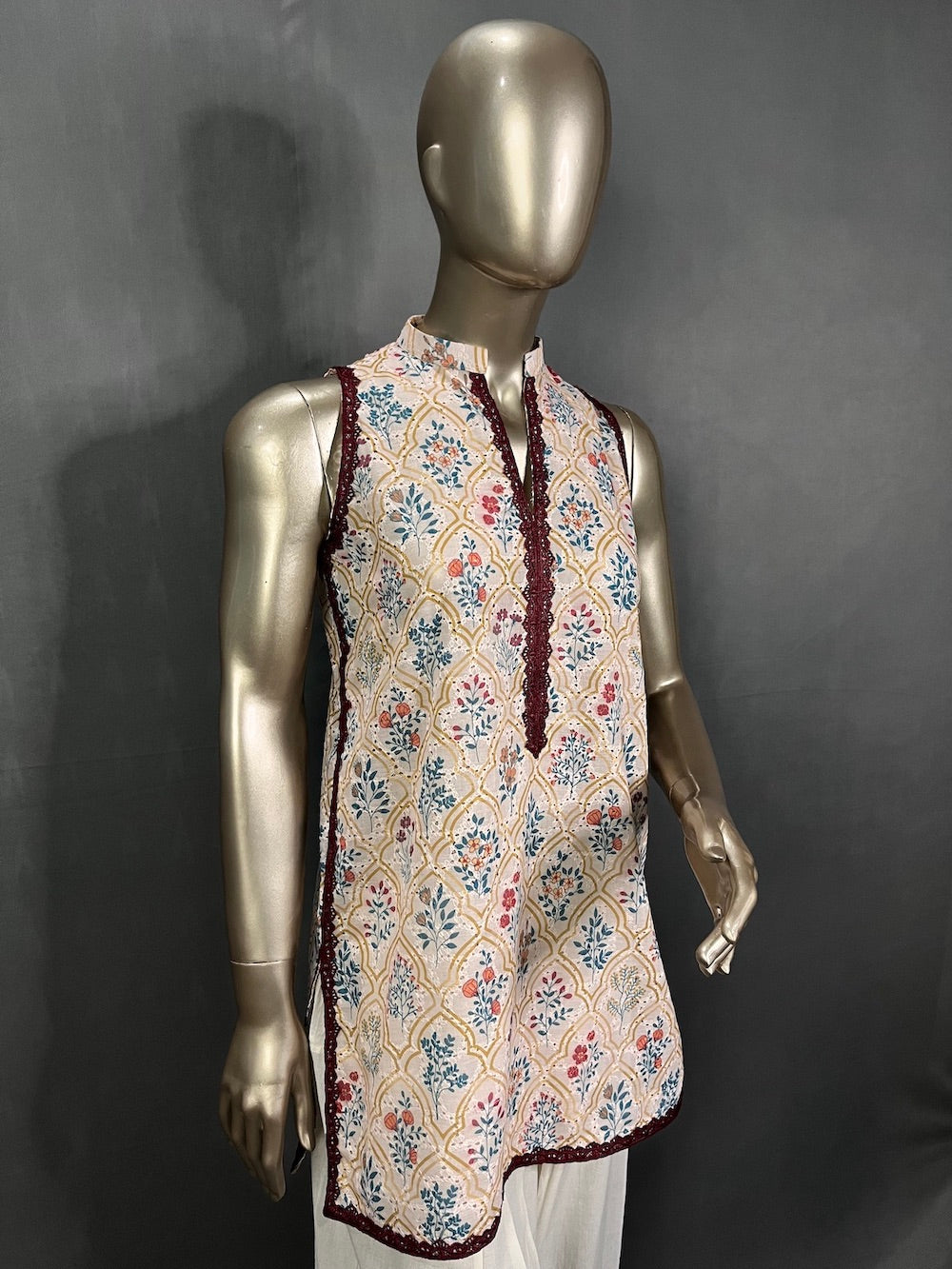 HANIA Cotton Hakoba Floral Printed Kurta Set for women | Summer Kurta set