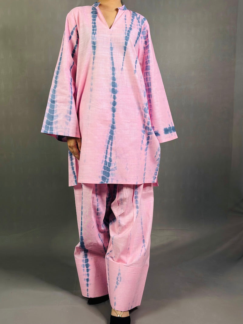SHIBORI Cotton Kurta Set for women with beautiful print | Summer Kurta set