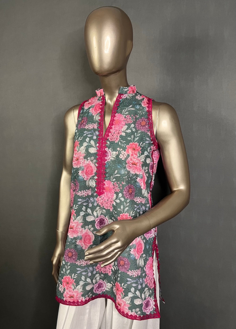 HANIA Cotton Hakoba Floral Printed Kurta Set for women | Summer Kurta set