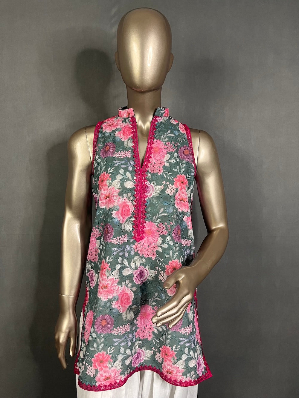 HANIA Cotton Hakoba Floral Printed Kurta Set for women | Summer Kurta set