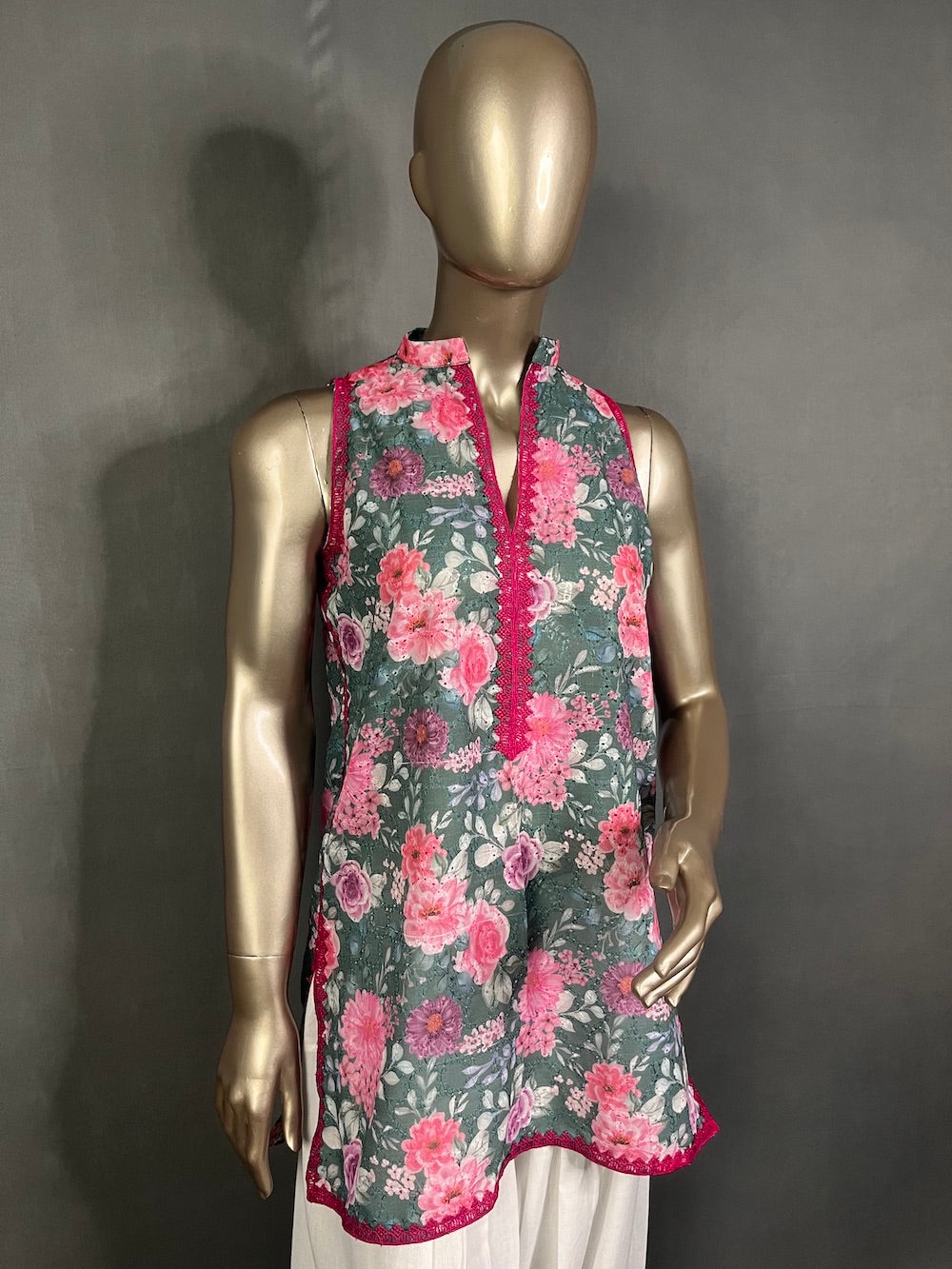 HANIA Cotton Hakoba Floral Printed Kurta Set for women | Summer Kurta set