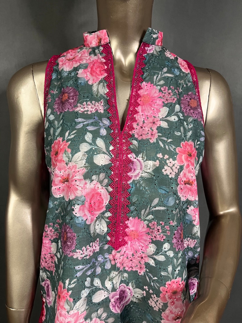 HANIA Cotton Hakoba Floral Printed Kurta Set for women | Summer Kurta set