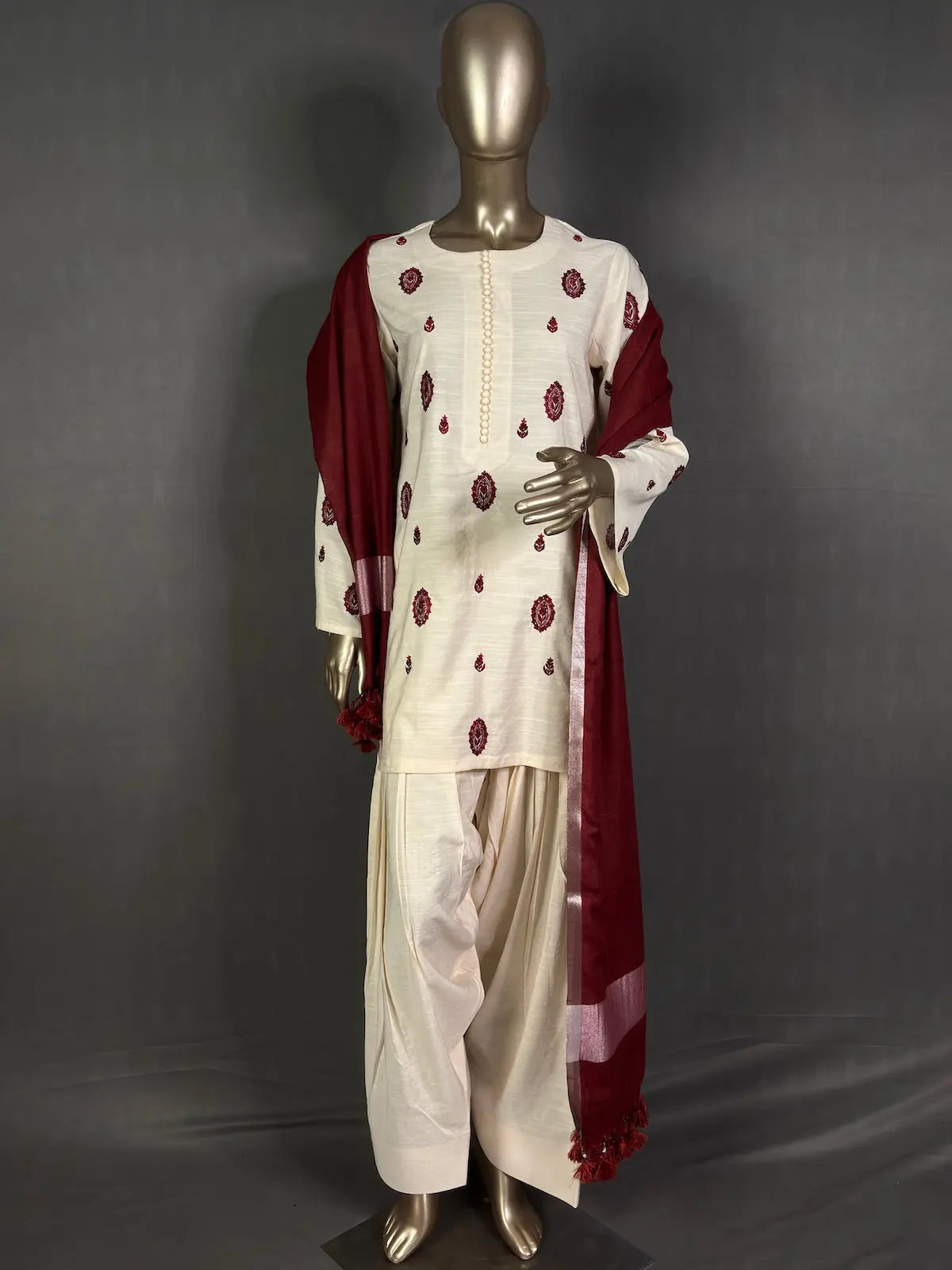 NAAZNEEN Farsi Style Pakistani Kurta Set | Embroidery work | Best Pakistani Kurta Sets for women (Copy) kihums clothing