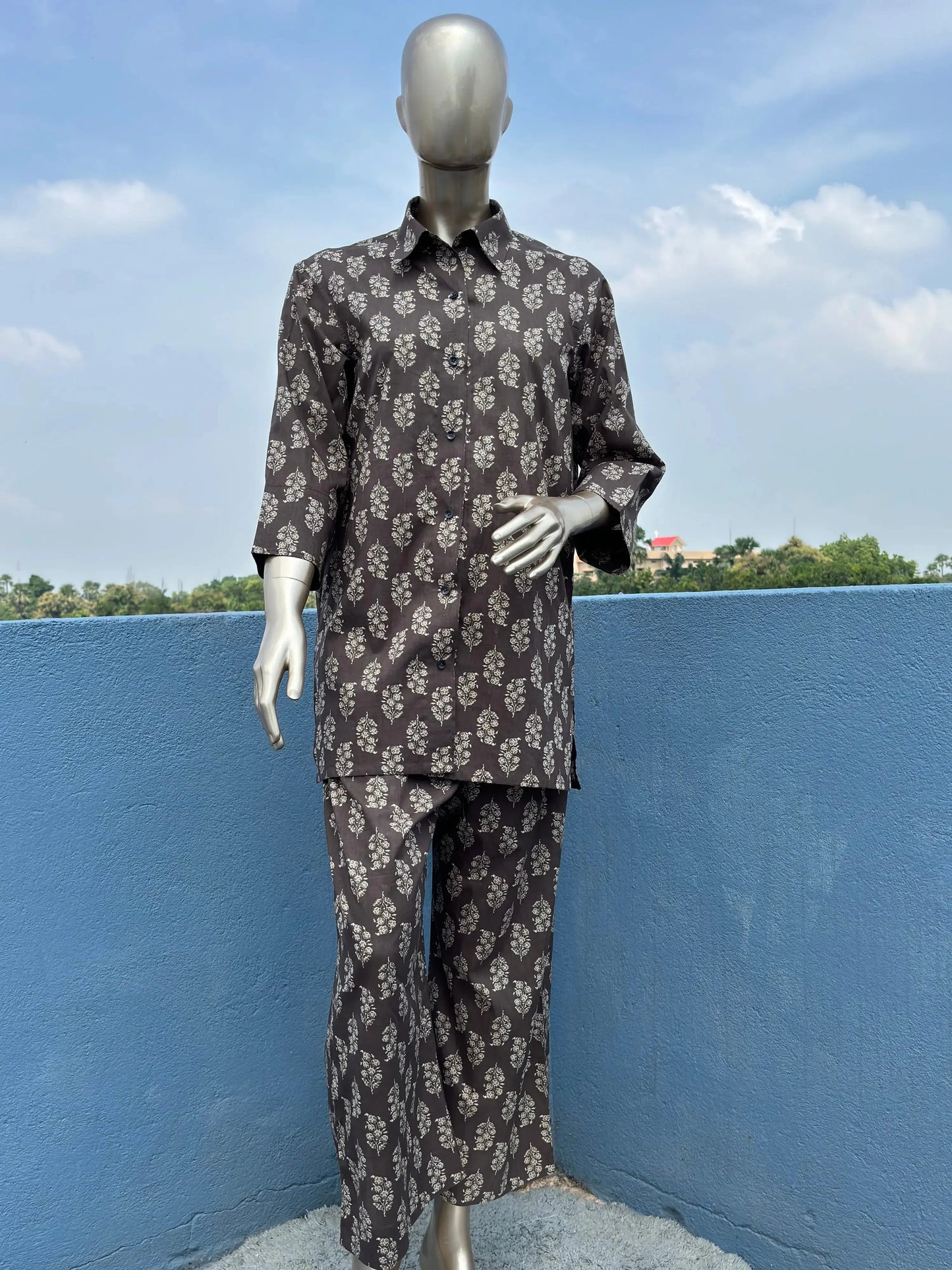 Ash Brown Co-ord Sets for Women | Stylish & Trendy Two-Piece Matching Sets kihums clothing