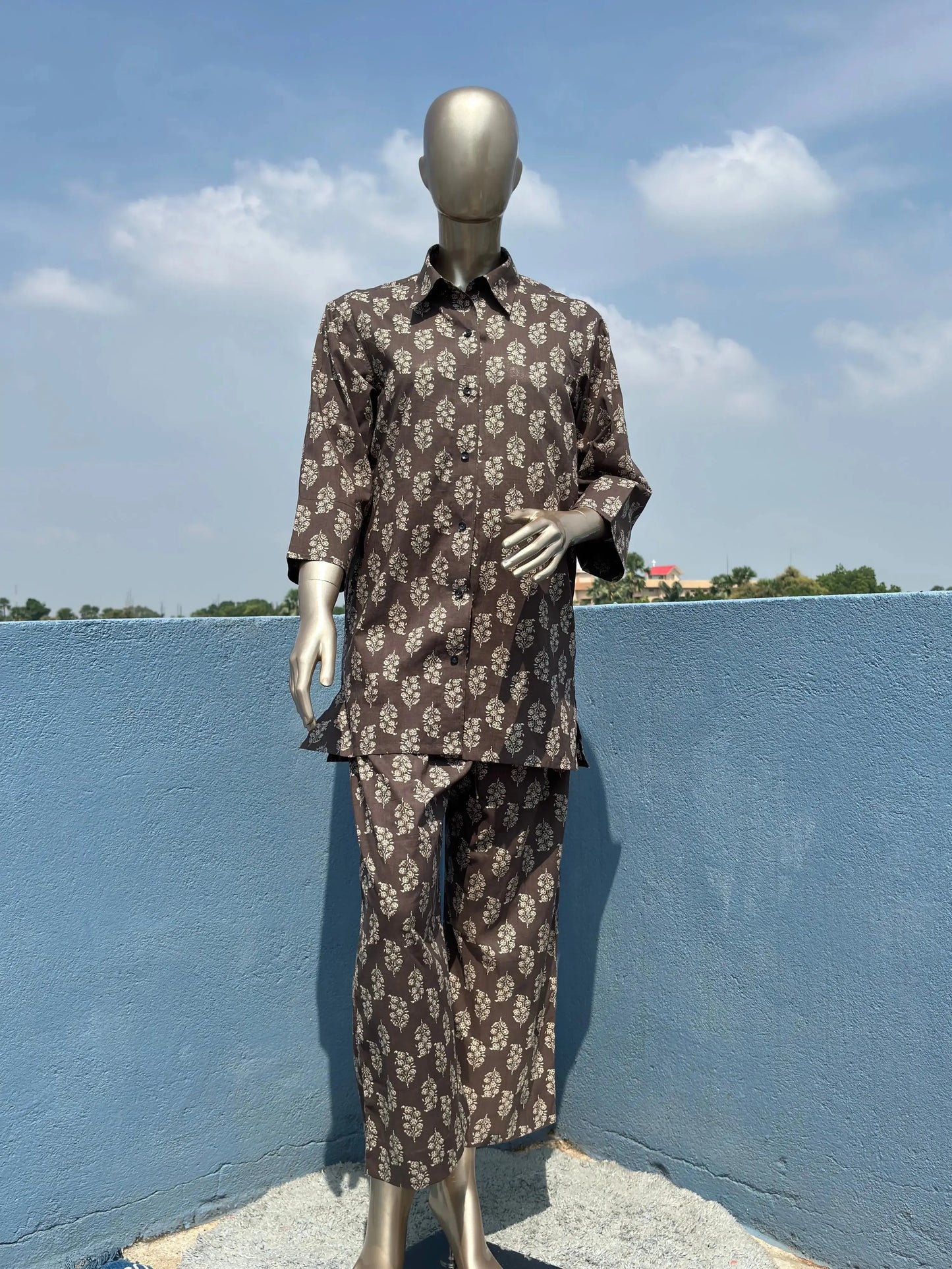 Ash Brown Co-ord Sets for Women | Stylish & Trendy Two-Piece Matching Sets kihums clothing