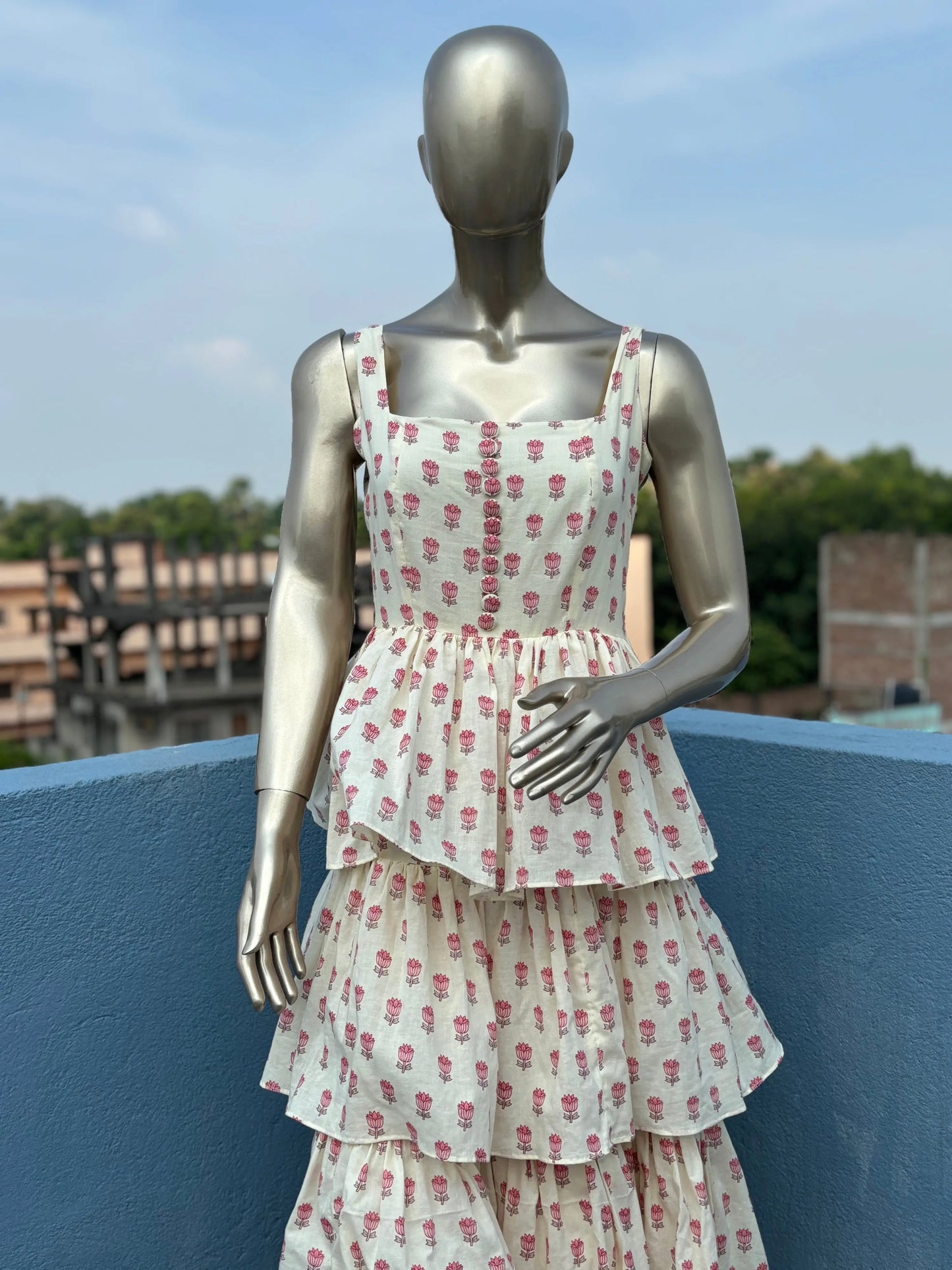 Ruffle Dress - A Timeless Blend of Elegance and Charm kihums clothing