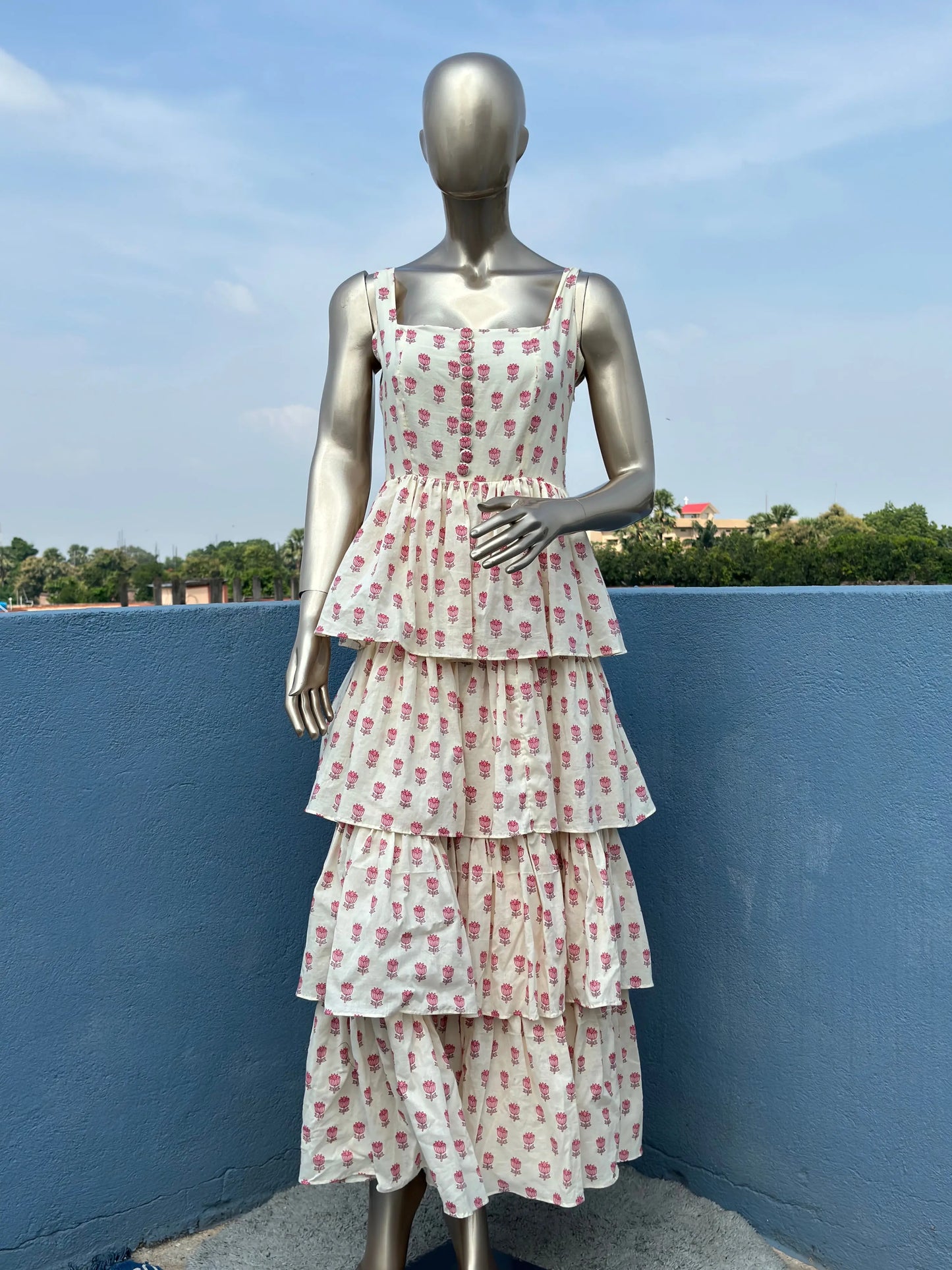 Ruffle Dress - A Timeless Blend of Elegance and Charm kihums clothing