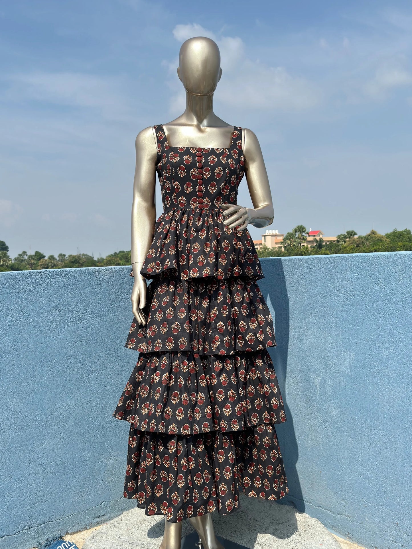 Ruffle Dress - A Timeless Blend of Elegance and Charm kihums clothing