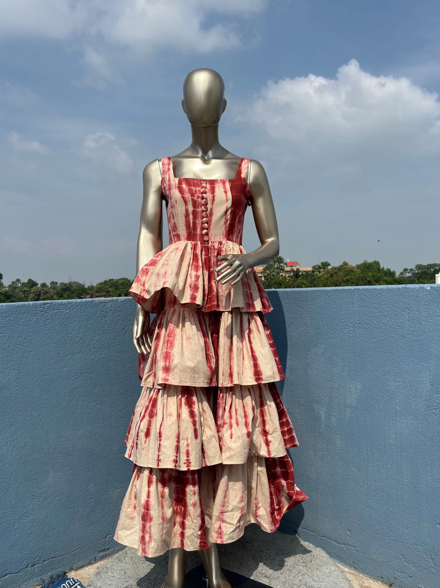 Ruffle Dress - A Timeless Blend of Elegance and Charm kihums clothing