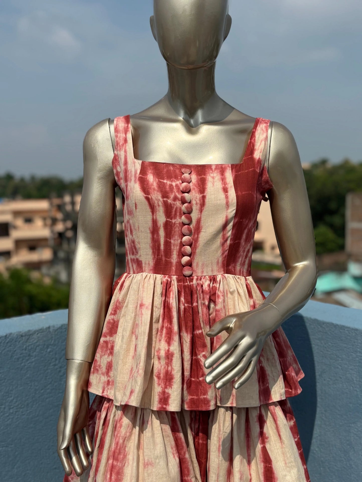 Ruffle Dress - A Timeless Blend of Elegance and Charm kihums clothing