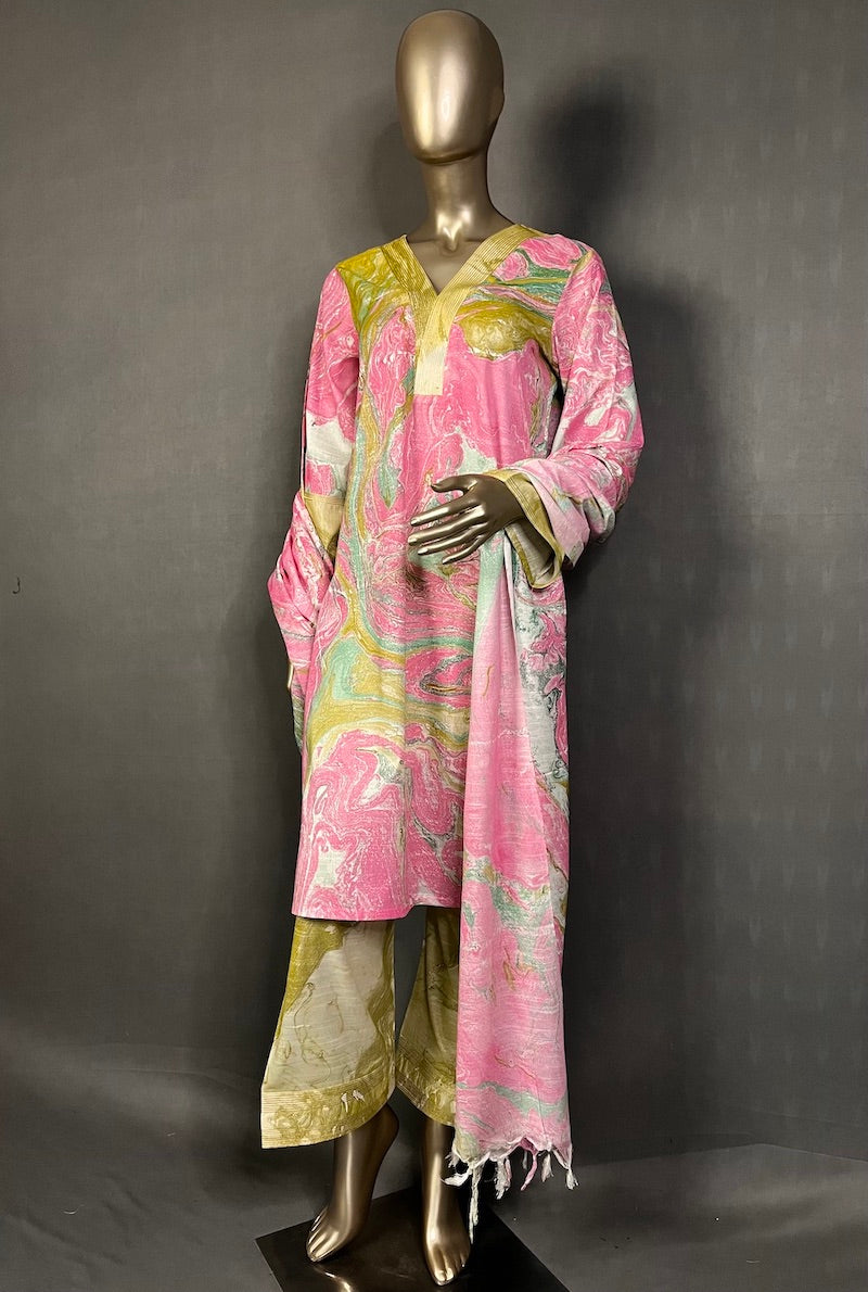 NAIRA Kurta Sets for women | Marble Print