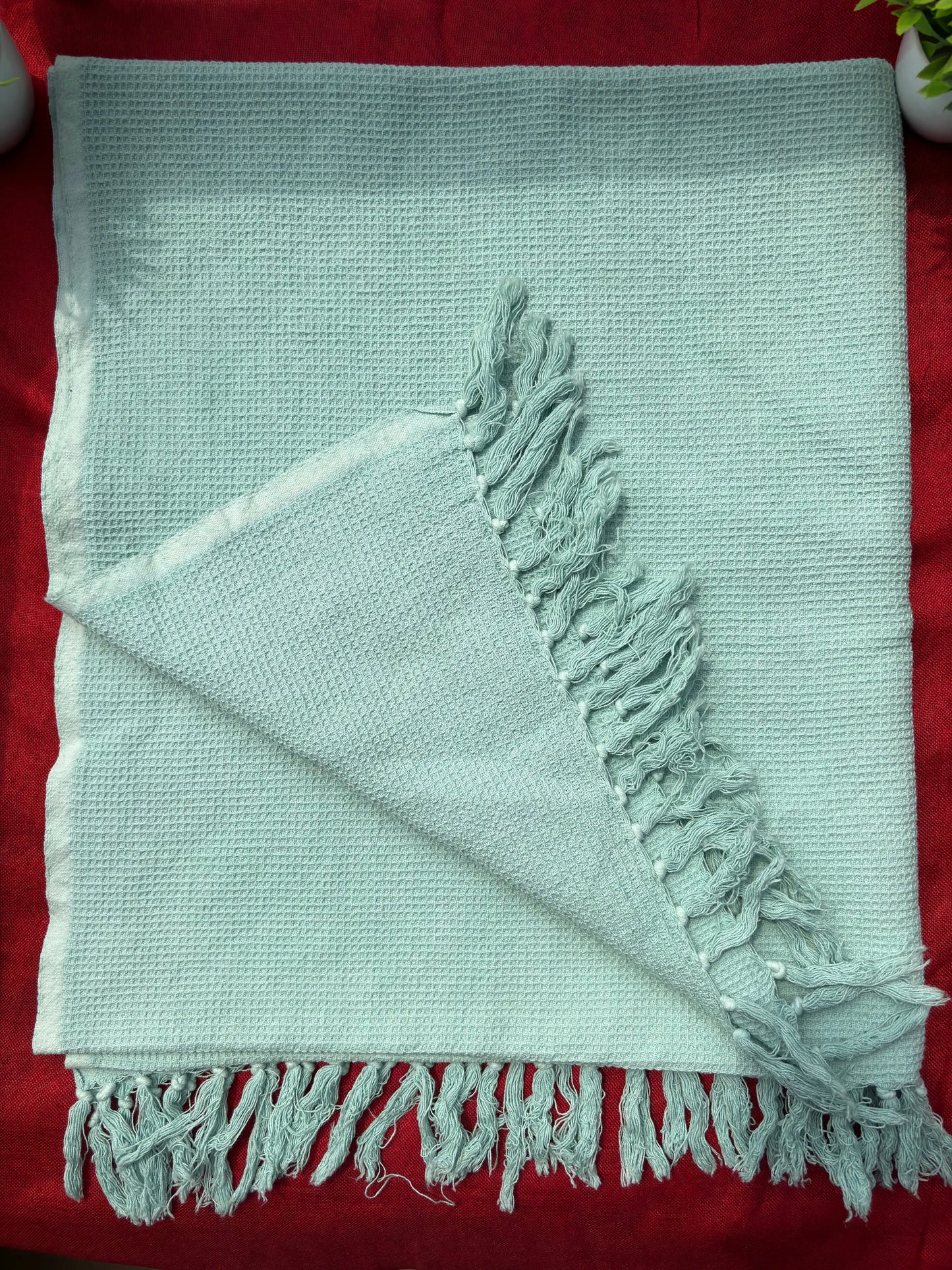 Waffle Bath Towels - 100% Cotton Bath Towel - Eco friendly - Luxury - Absorbent - Quick Dry kihums clothing