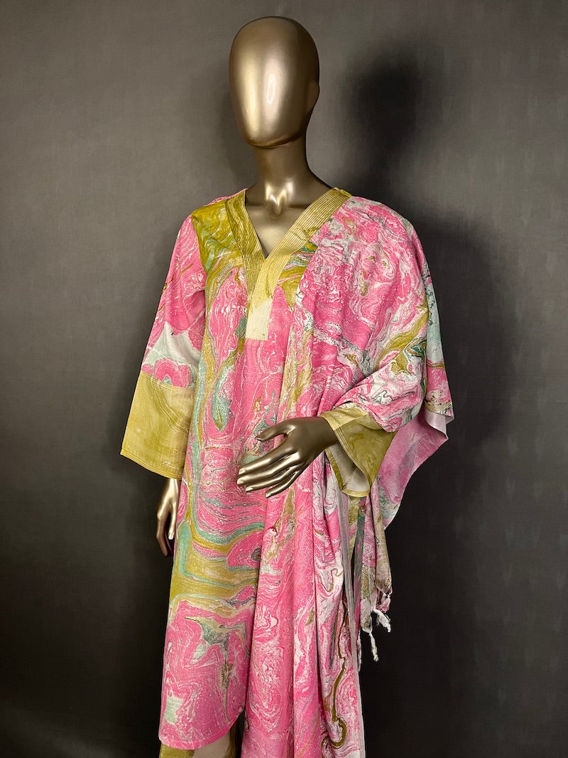 NAIRA Kurta Sets for women | Marble Print