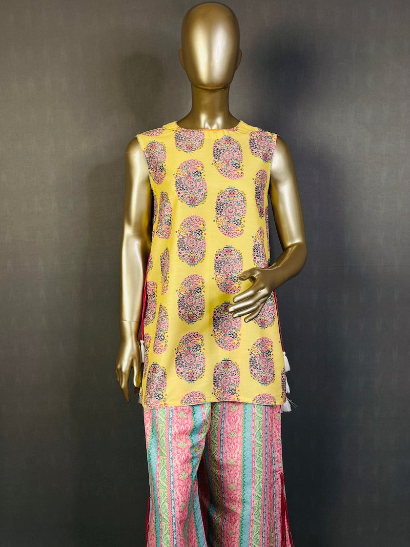 SUNSHINE Short Kurti Co-Ord Set