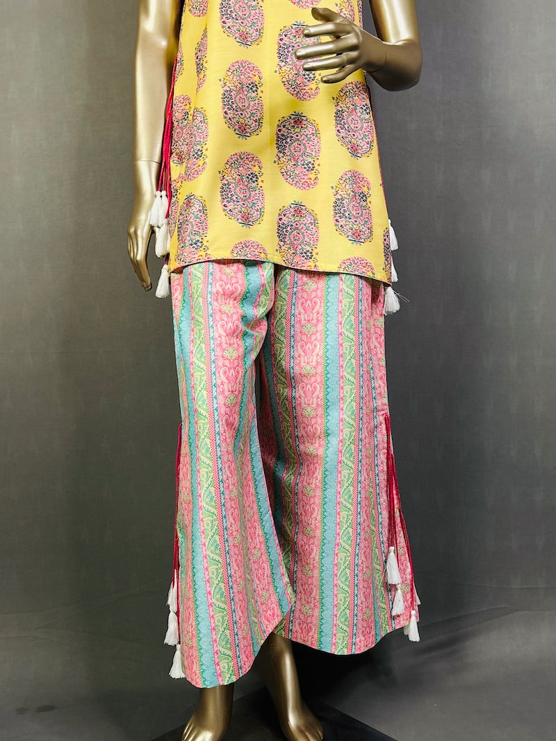 SUNSHINE Short Kurti Co-Ord Set