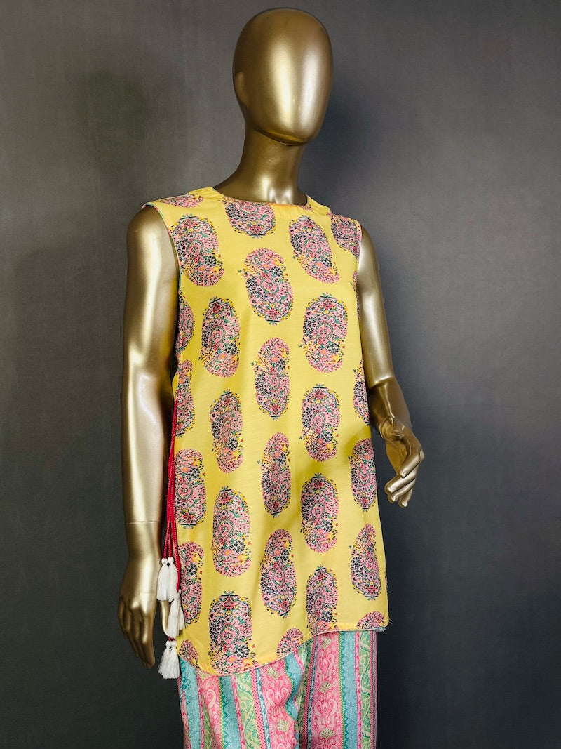 SUNSHINE Short Kurti Co-Ord Set