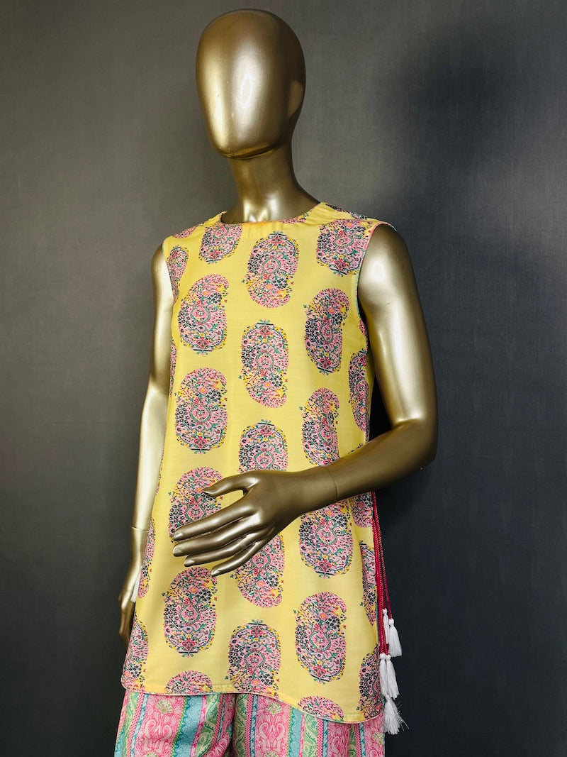 SUNSHINE Short Kurti Co-Ord Set