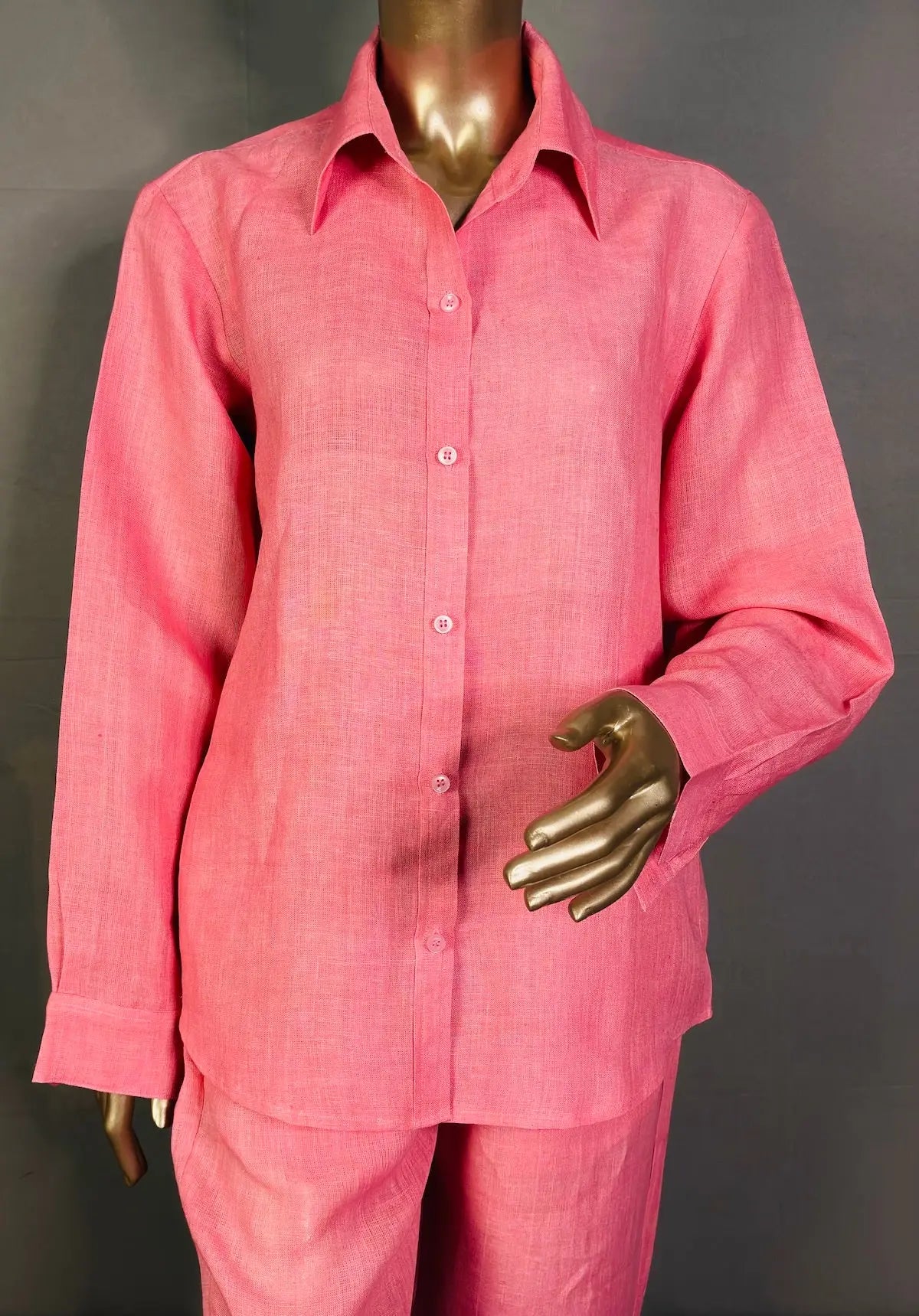 100% Pure Handloom Linen Co-ord Sets for Women | Stylish & Trendy Two-Piece Matching Sets kihums clothing