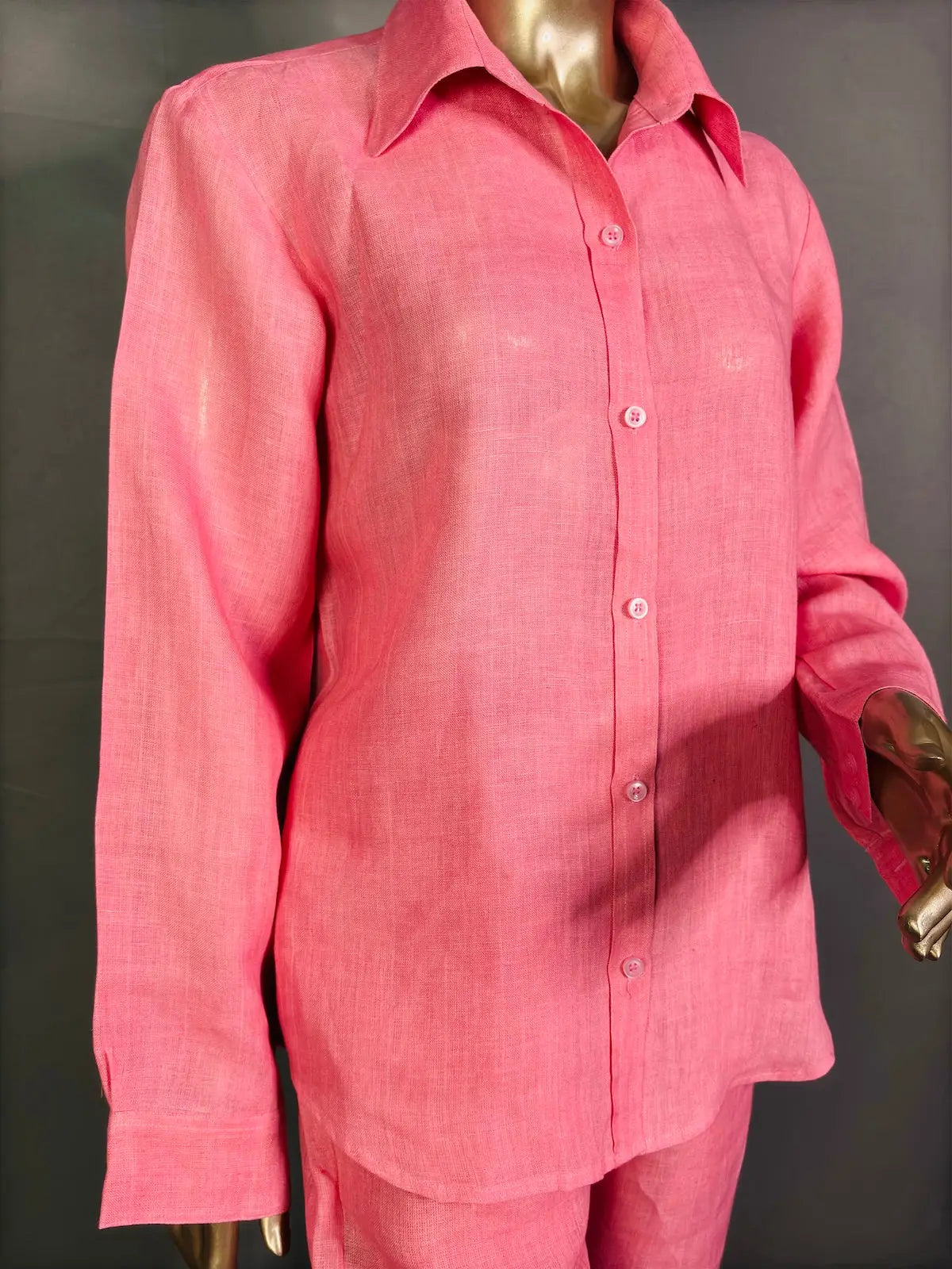100% Pure Handloom Linen Co-ord Sets for Women | Stylish & Trendy Two-Piece Matching Sets kihums clothing