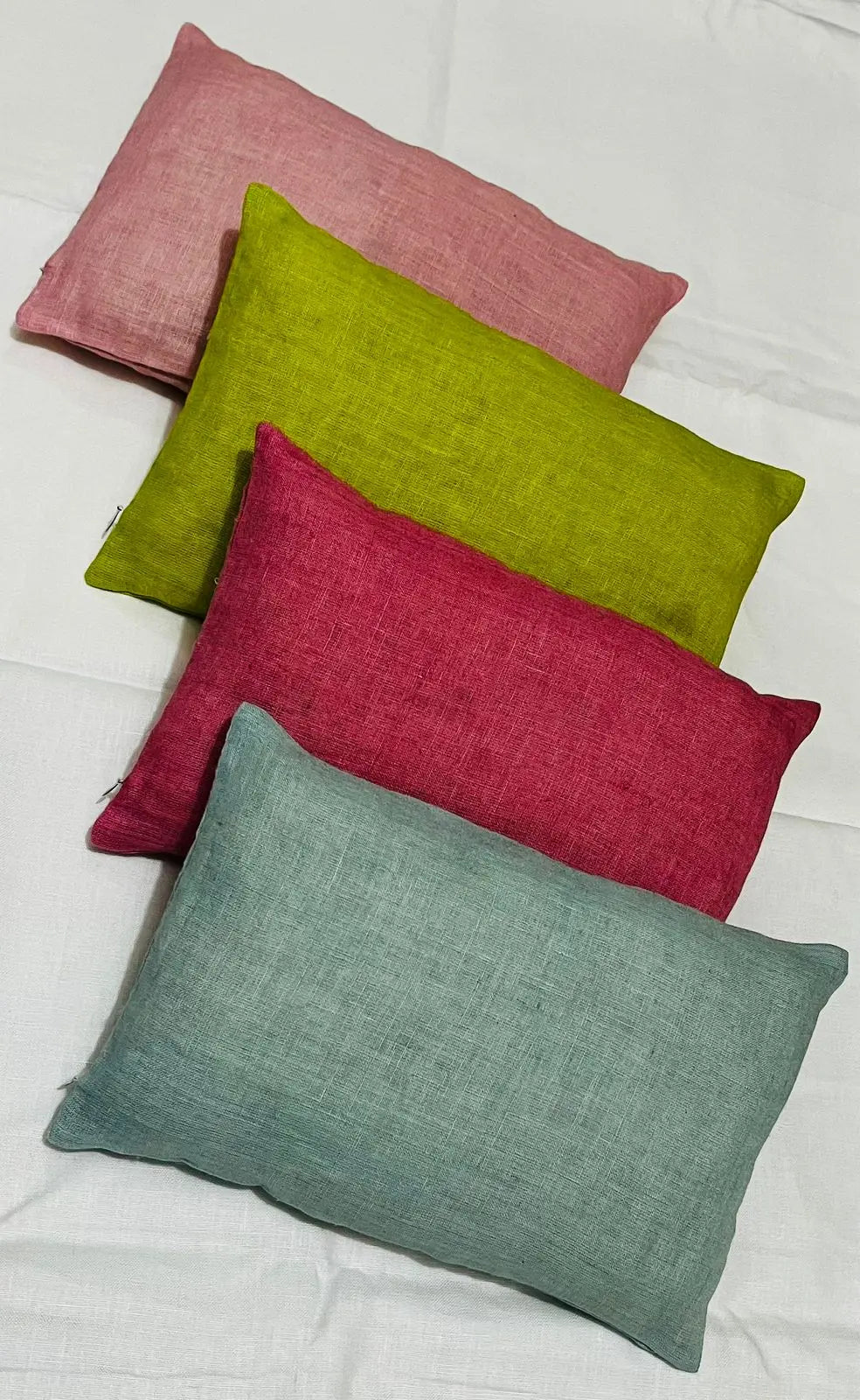 Toddler Pillow with Pillowcase | soft 100% organic silk cotton Pillow filling for sleeping | Toddler beds, kids pillows, Infant Pillow- Perfect for Travel, Baby cribs kihums clothing