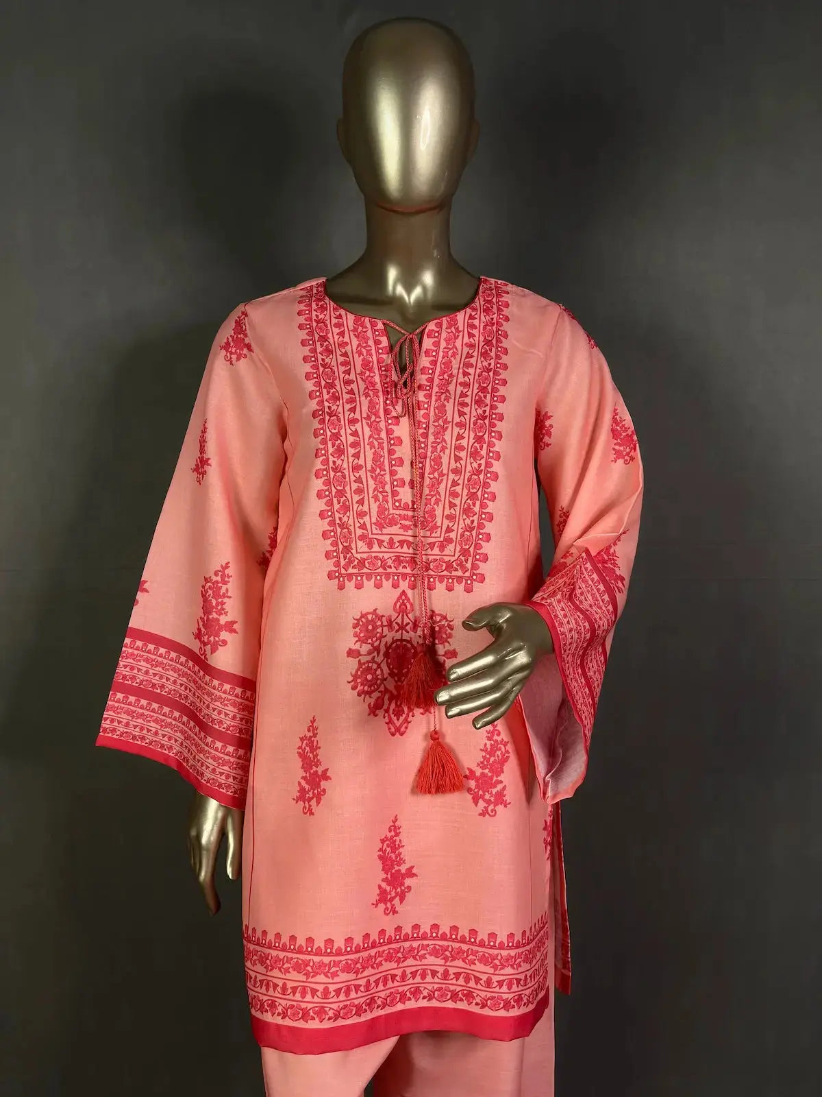 MUMTAZ Cotton Linen Kurta Set for women with beautiful print | Pakistani Suit kihums clothing