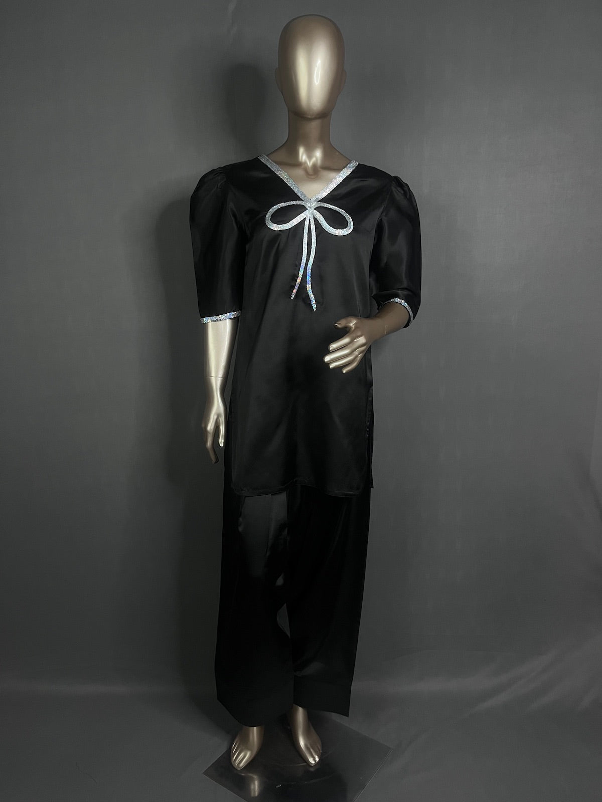 BOW Farshi Shalwar Kurta Set | Embroidery work | Kurta Sets for women