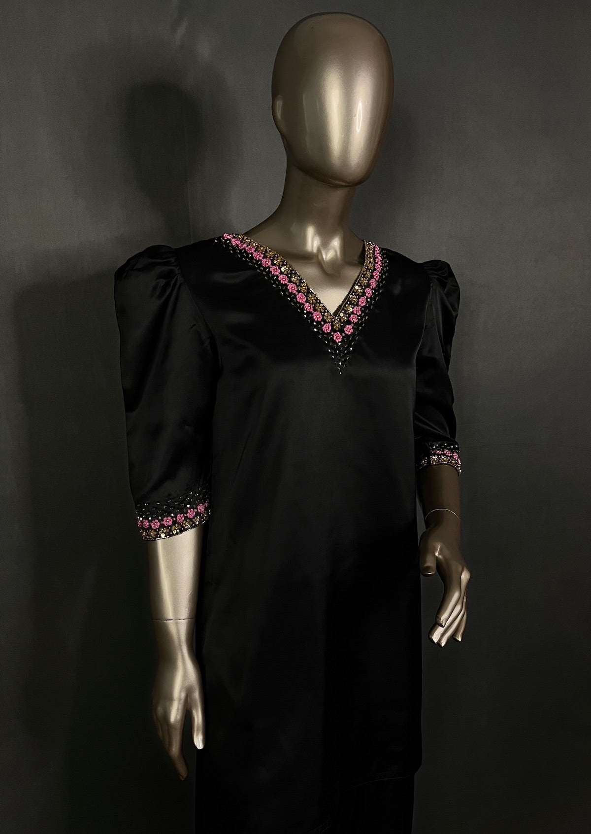 LAYLA Black Farshi Shalwar Kurta Set | Hand work | Kurta Sets for women