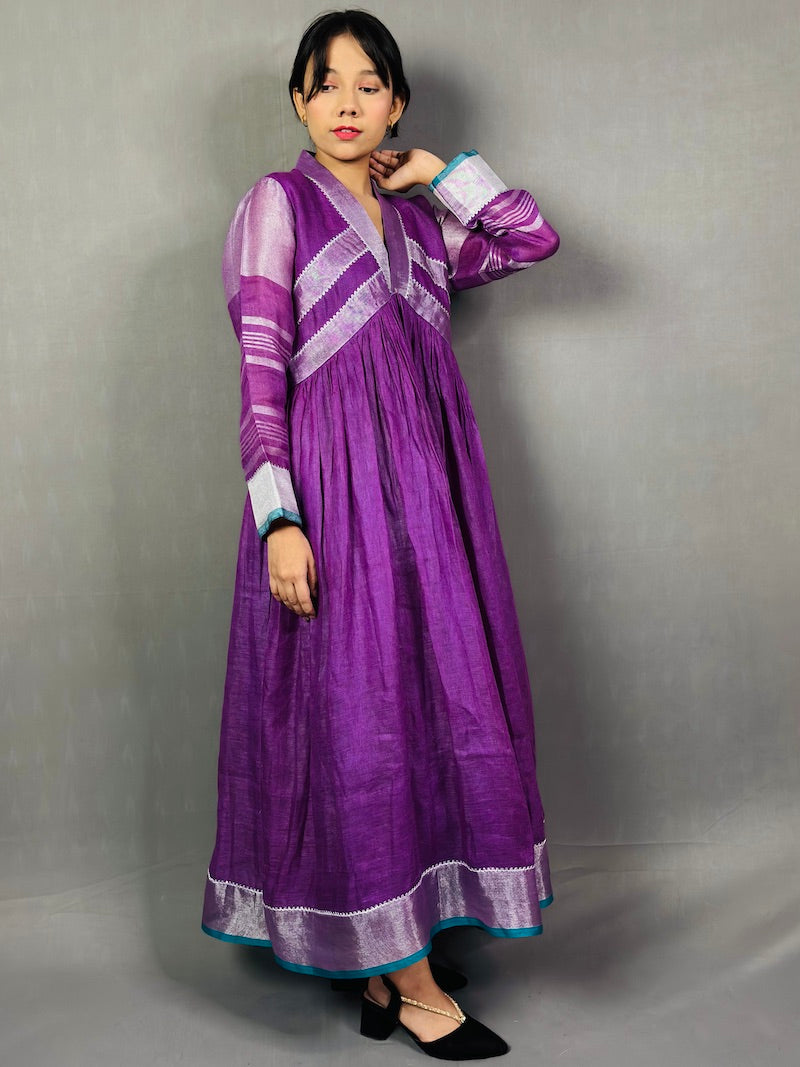IVANKA DRESS - IN PURE LINEN FABRIC