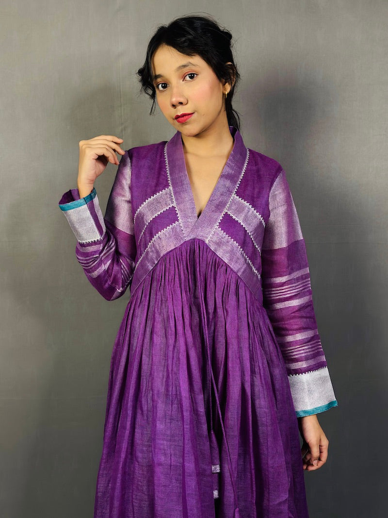 IVANKA DRESS - IN PURE LINEN FABRIC
