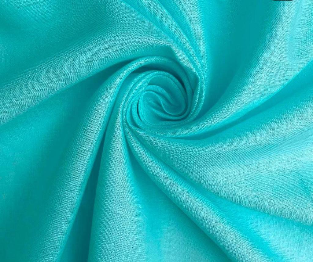 60 lea 58 inch Handloom 100% pure Linen Fabric