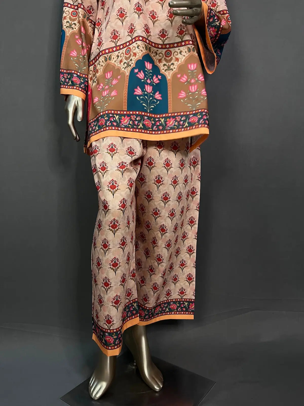 MUMTAZ Cotton Linen Kurta Set for women with beautiful print | Pakistani Suit (Copy) kihums clothing