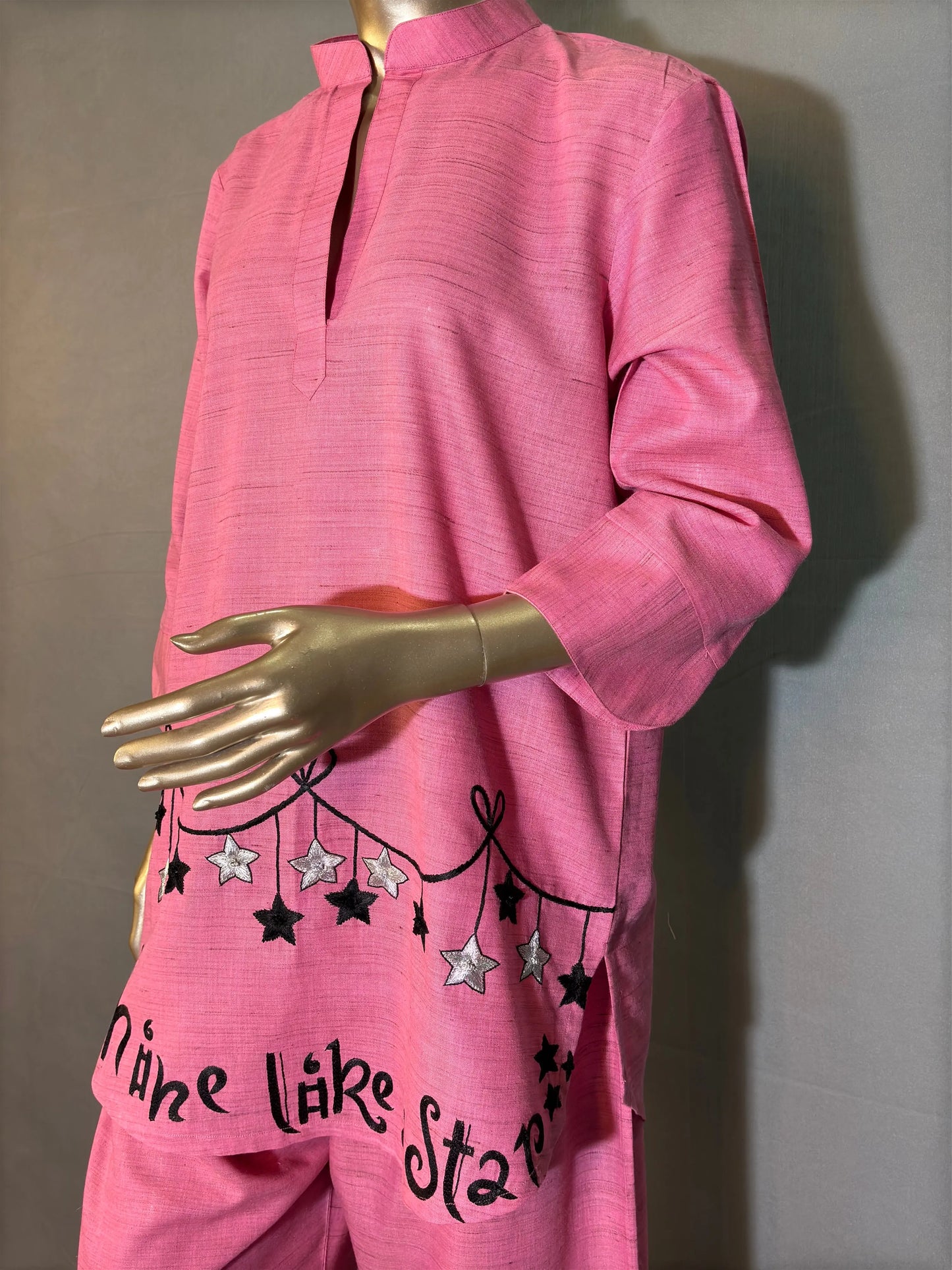 Pink Shade- Embroidered Pakistani Co-ord set for women kihums clothing