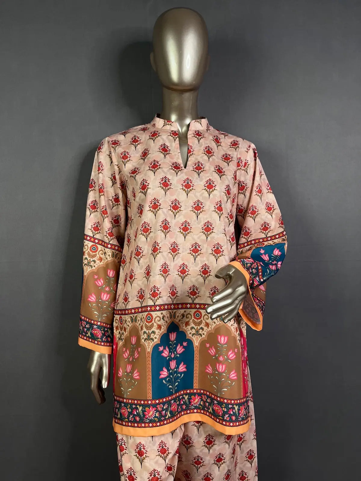 MUMTAZ Cotton Linen Kurta Set for women with beautiful print | Pakistani Suit (Copy) kihums clothing