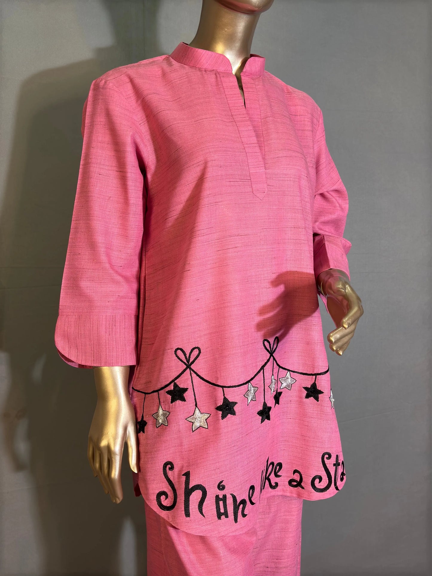 Pink Shade- Embroidered Pakistani Co-ord set for women kihums clothing