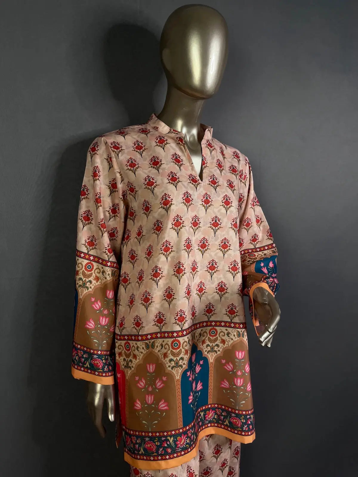 MUMTAZ Cotton Linen Kurta Set for women with beautiful print | Pakistani Suit (Copy) kihums clothing