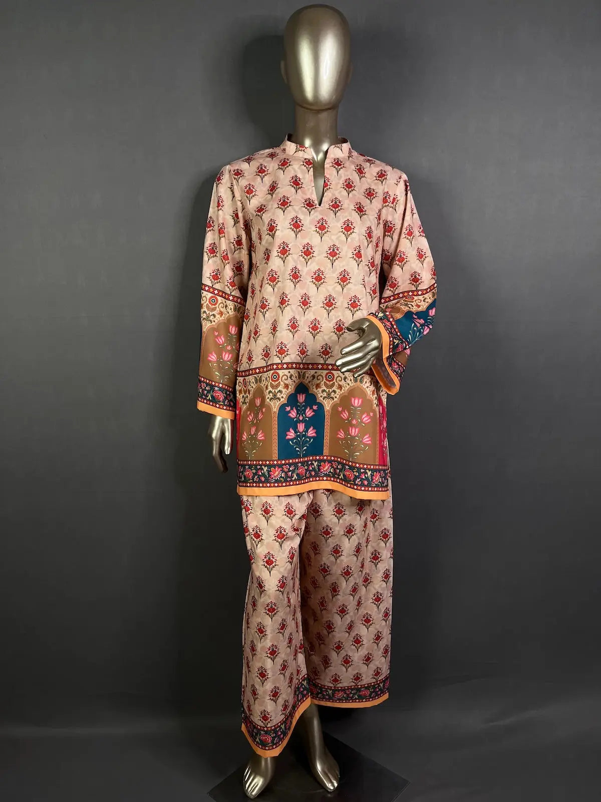 MUMTAZ Cotton Linen Kurta Set for women with beautiful print | Pakistani Suit (Copy) kihums clothing