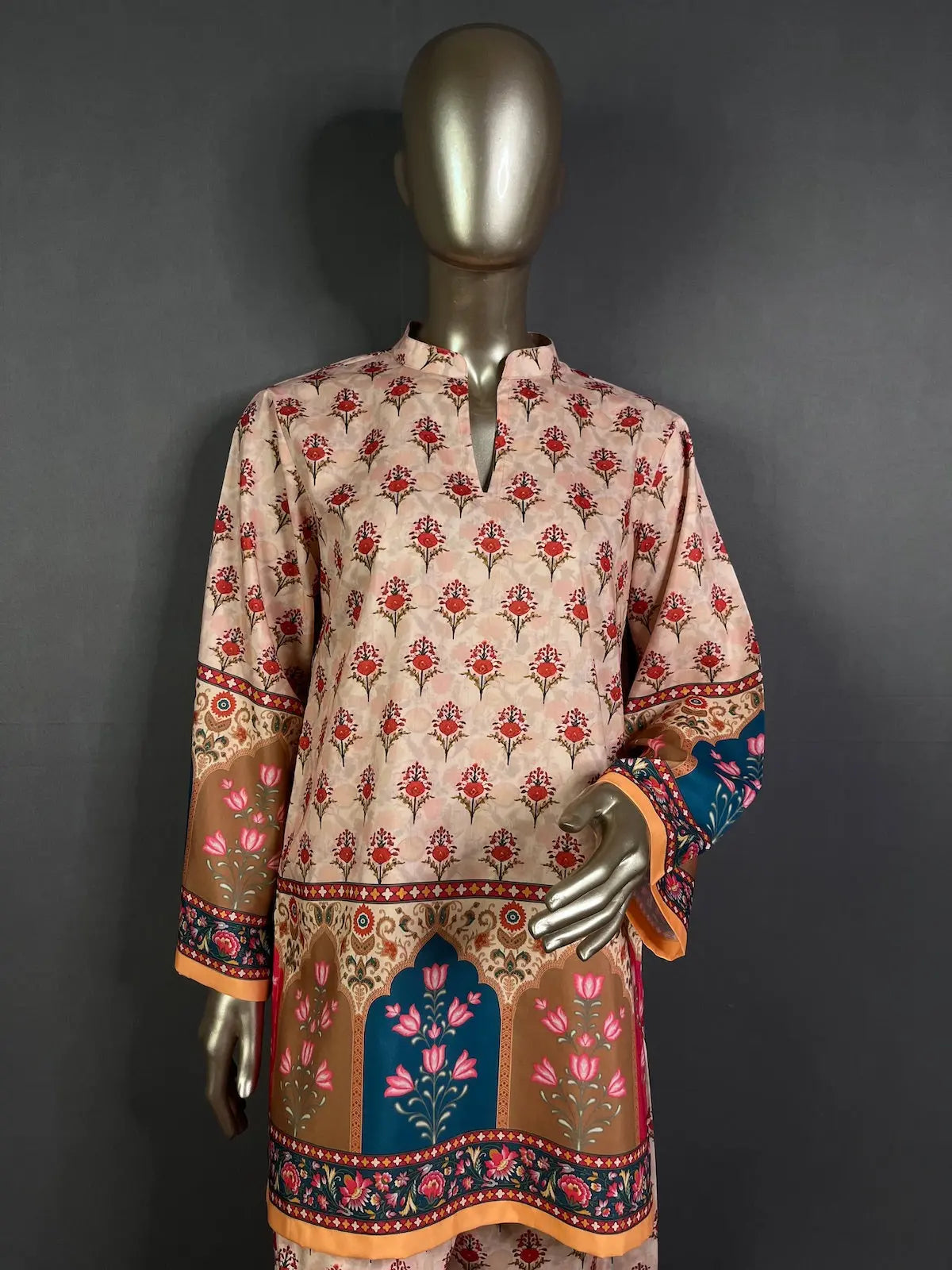 MUMTAZ Cotton Linen Kurta Set for women with beautiful print | Pakistani Suit (Copy) kihums clothing
