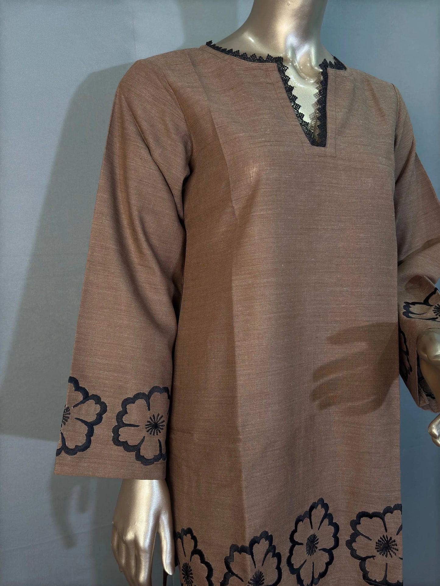 Coffee Shade- Stylish & Trendy Embroidered Co-ord sets kihums clothing