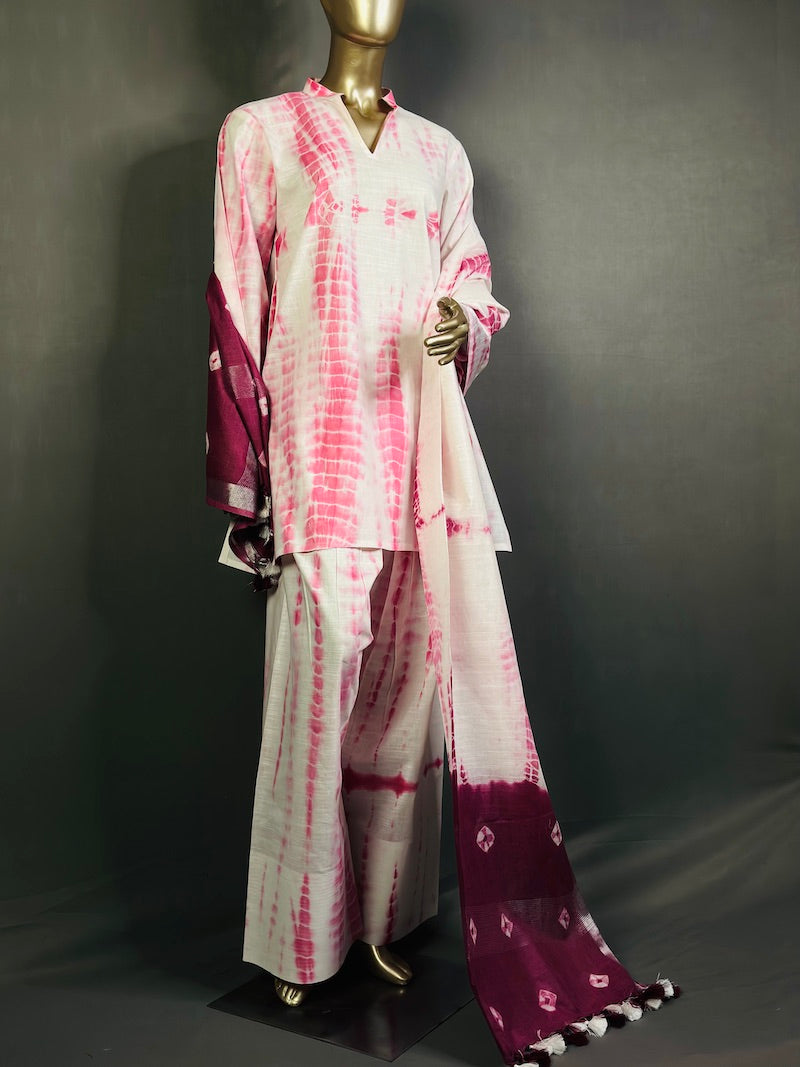 SHIBORI Cotton Kurta Set for women with beautiful print | Summer Kurta set