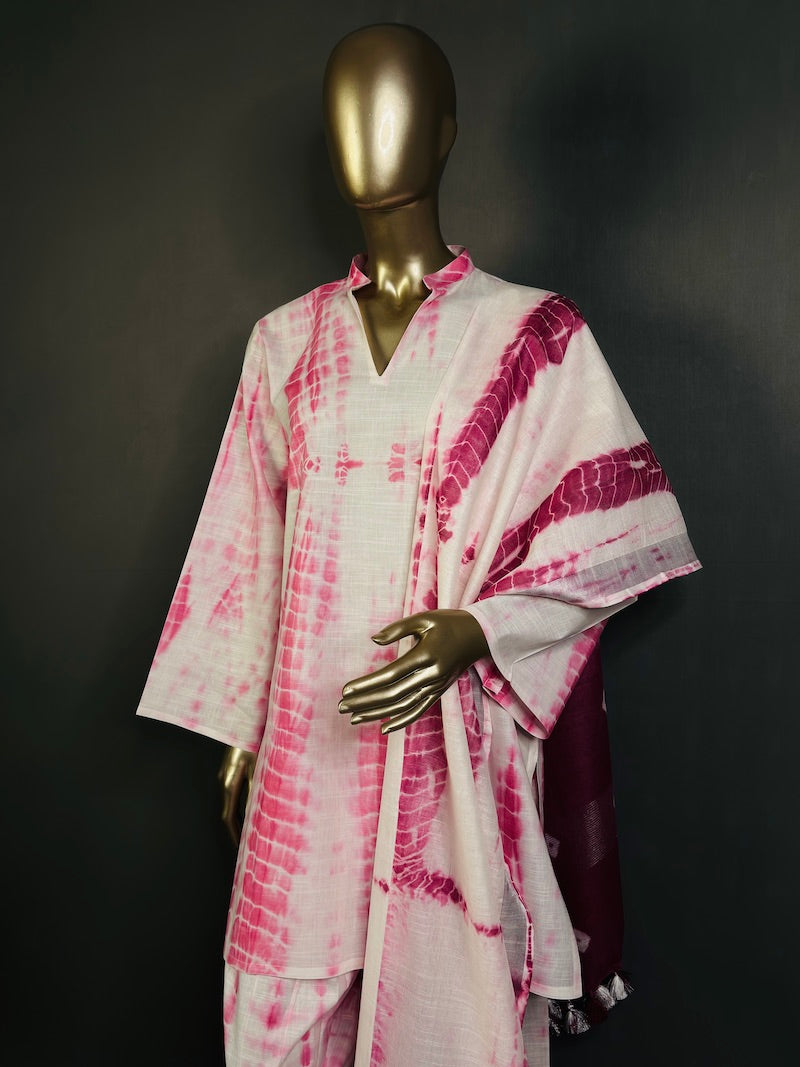 SHIBORI Cotton Kurta Set for women with beautiful print | Summer Kurta set